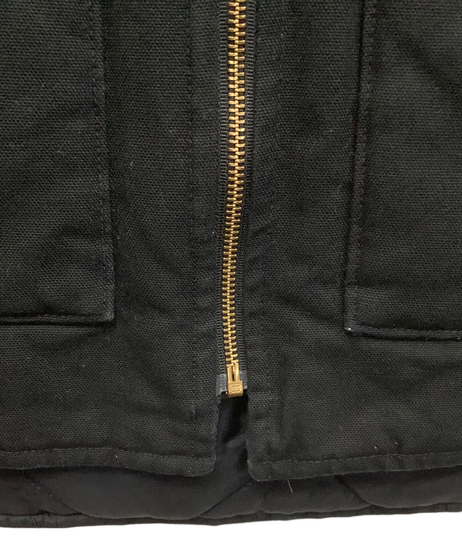 中古・古着通販】CarHartt (カーハート) ダックベスト ブラック サイズ