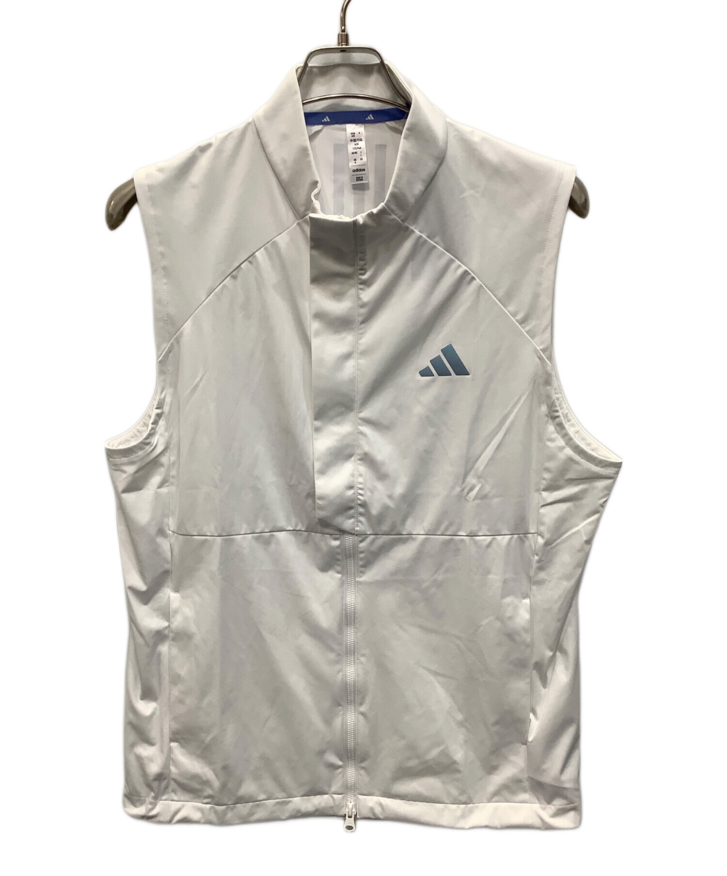 古着 adidas Originals ノースリーブベスト フード付 S 黒色 adidas 古着 アディダス S フード付 ウィンドプルーフベスト