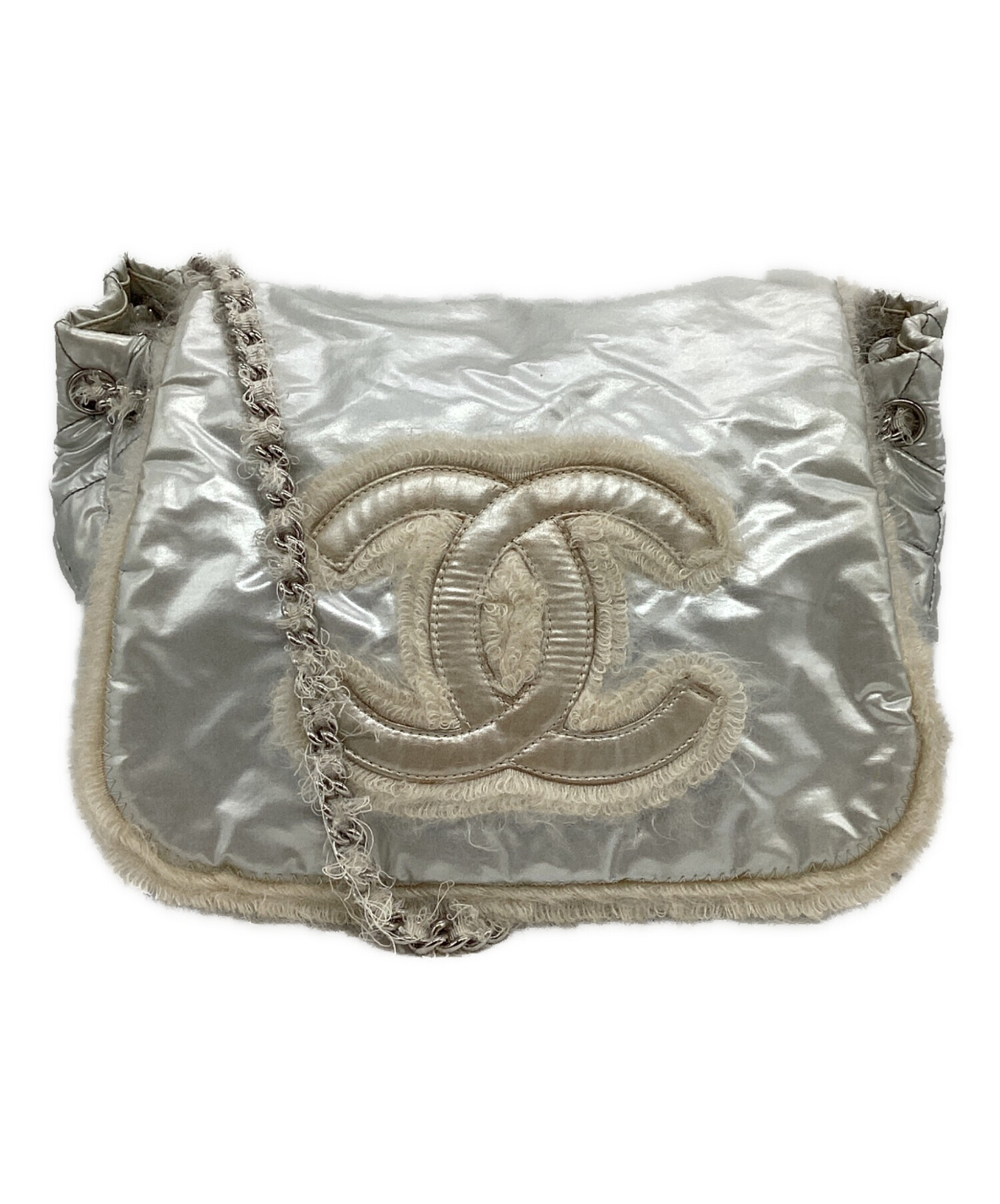 中古・古着通販】CHANEL (シャネル) チェーンショルダーバッグ 