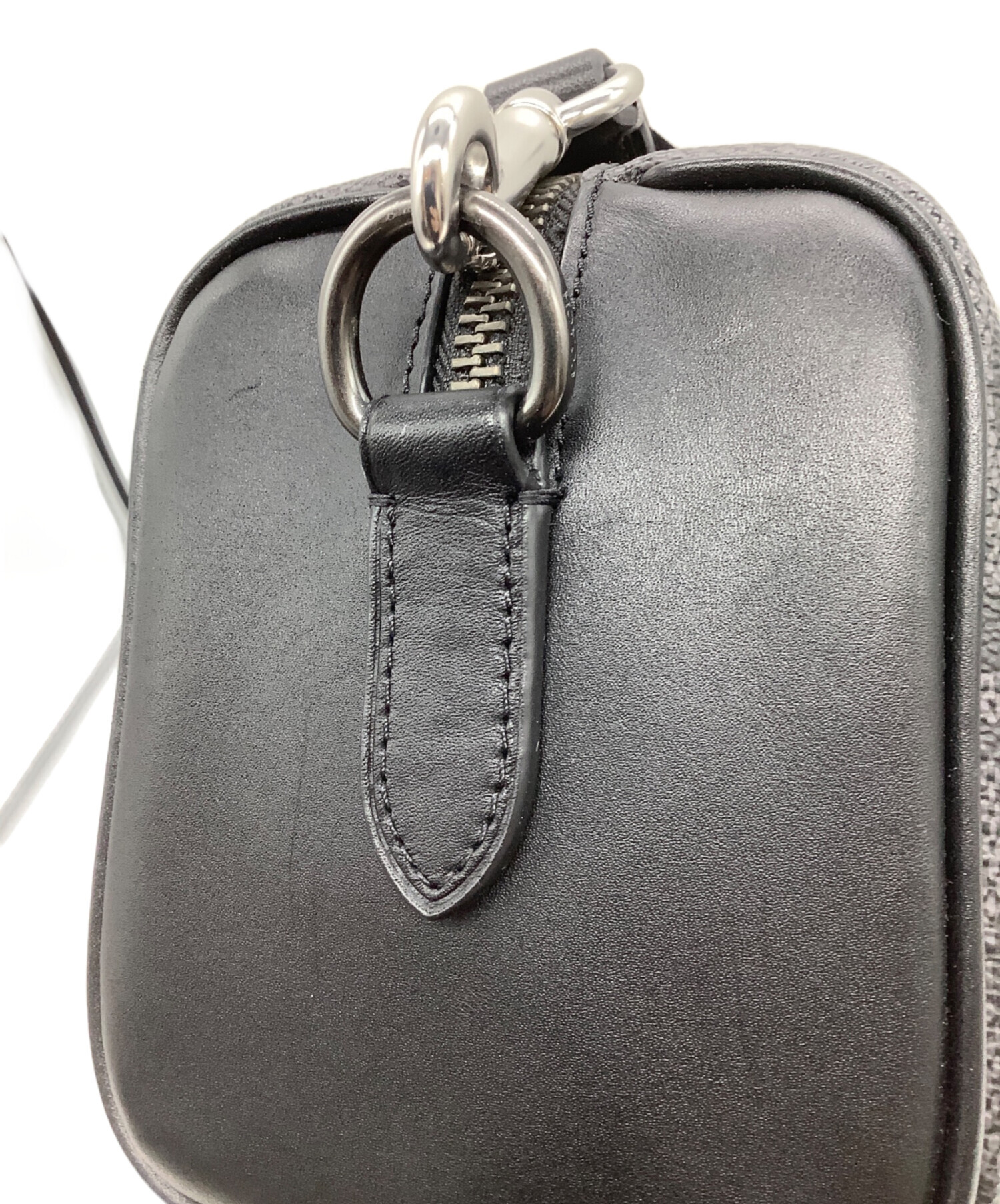 中古・古着通販】COACH (コーチ) アクセルクロスボディバッグ グレー