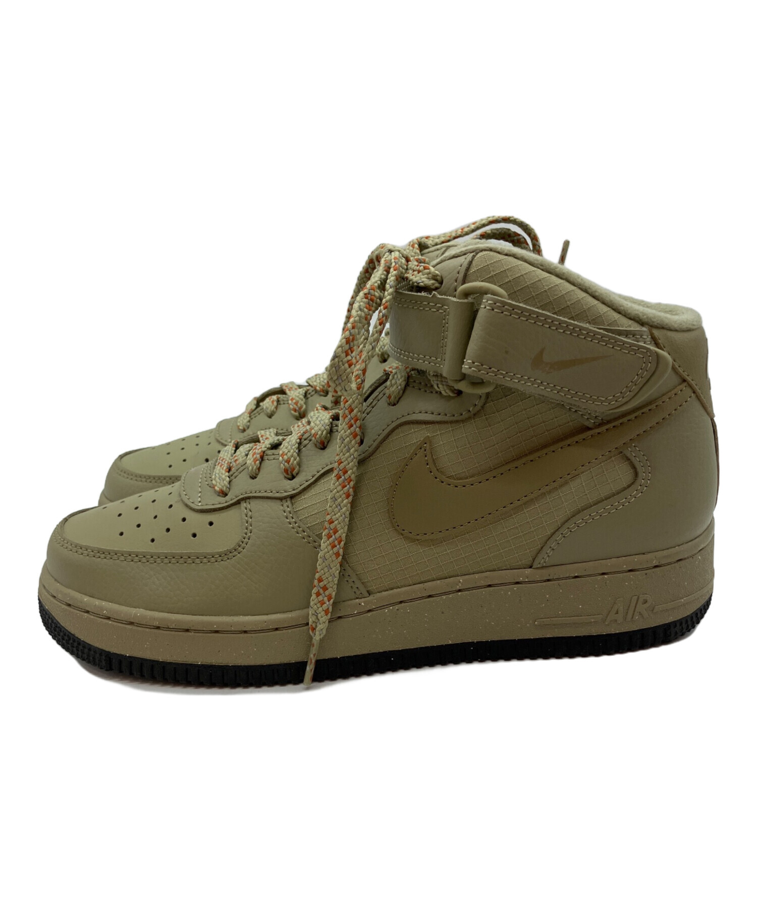 中古・古着通販】NIKE (ナイキ) AIR FORCE 1 MID 07 スニーカー カーキ 