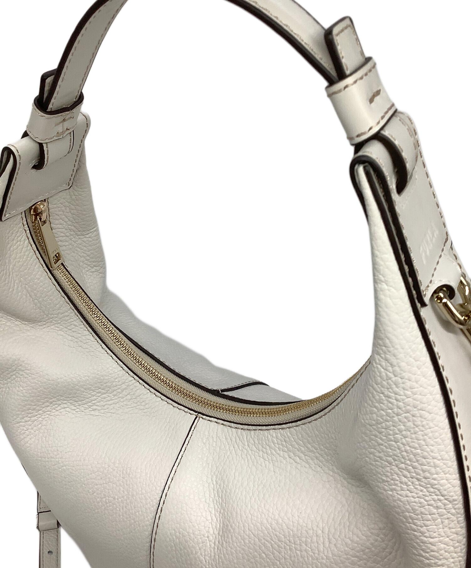 中古・古着通販】FURLA (フルラ) ショルダーバッグ ホワイト｜ブランド 