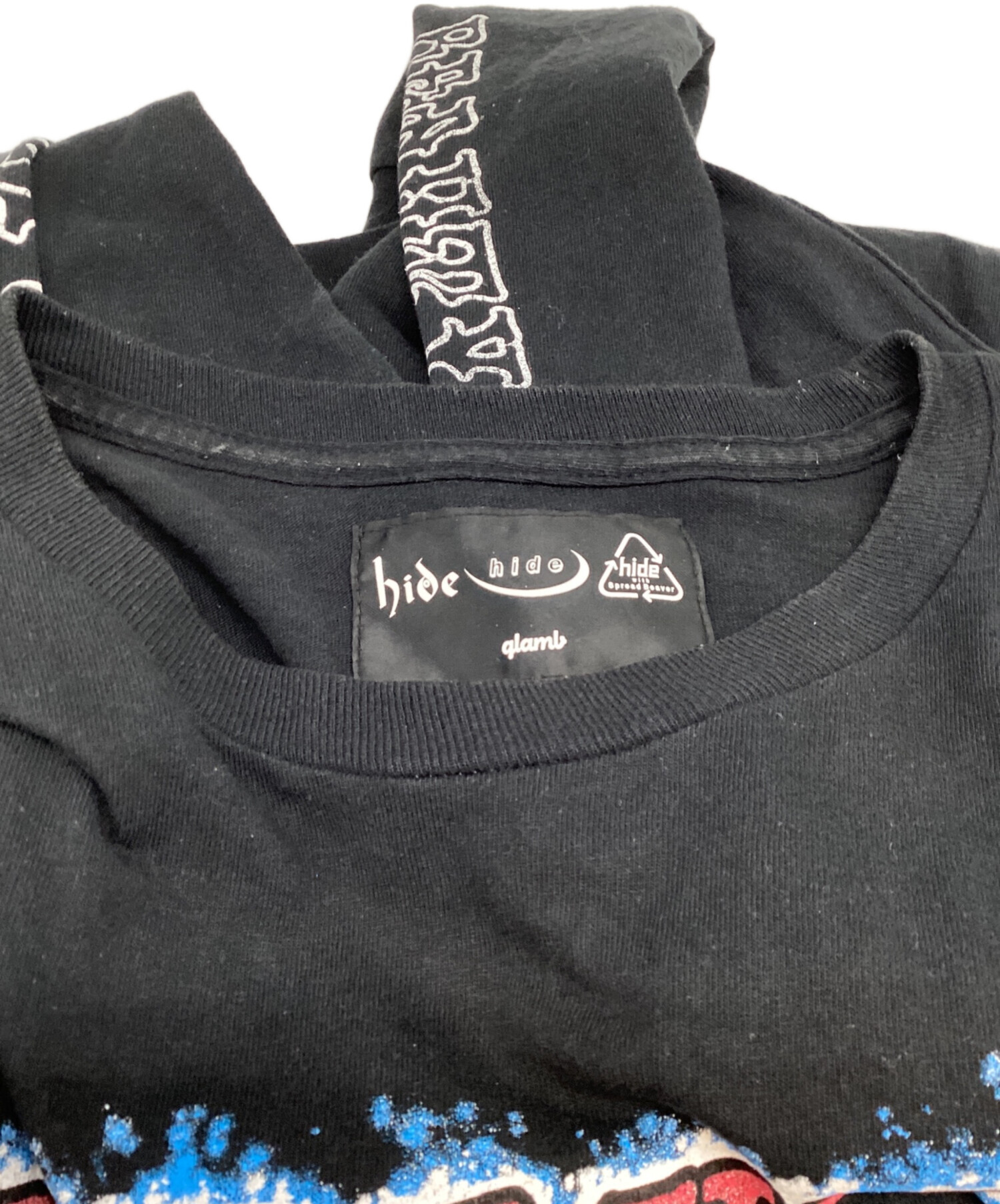 中古・古着通販】glamb (グラム) hide (ヒデ) バンドTシャツ ブラック 