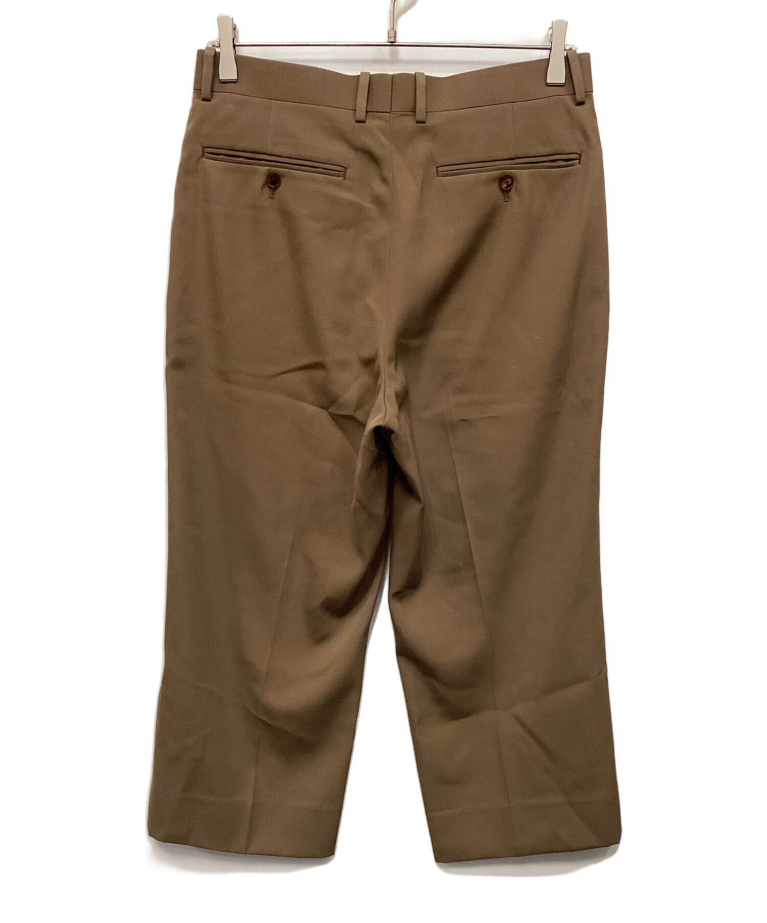 中古・古着通販】AURALEE (オーラリー) スラックス ブラウン サイズ:3