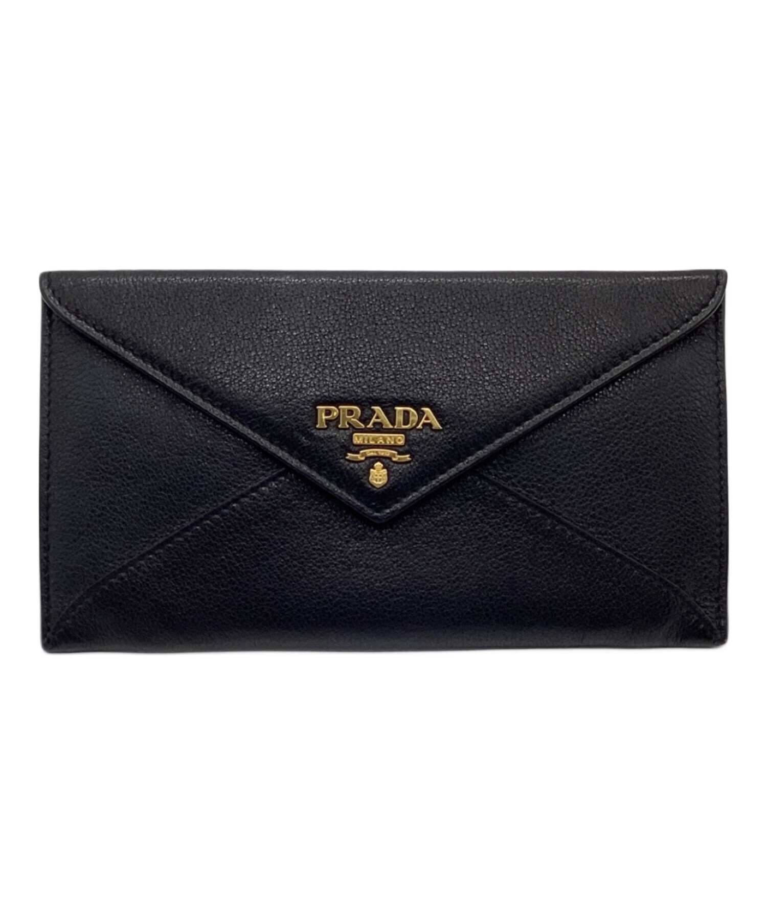 中古・古着通販】PRADA (プラダ) 長財布 ブラック｜ブランド・古着通販