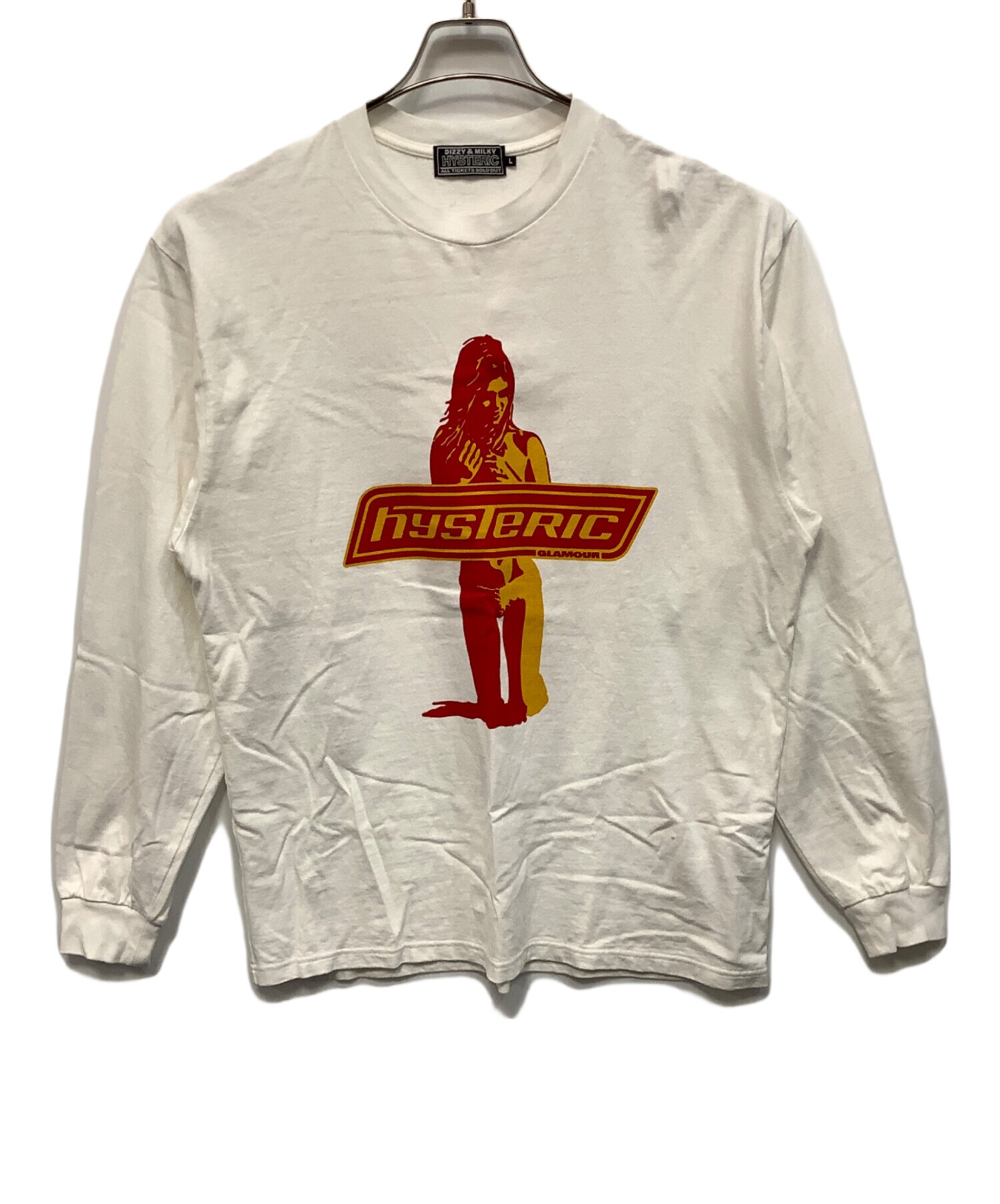 HYSTERIC GLAMOUR フレイムロングスリーブTシャツ 【公式通販】