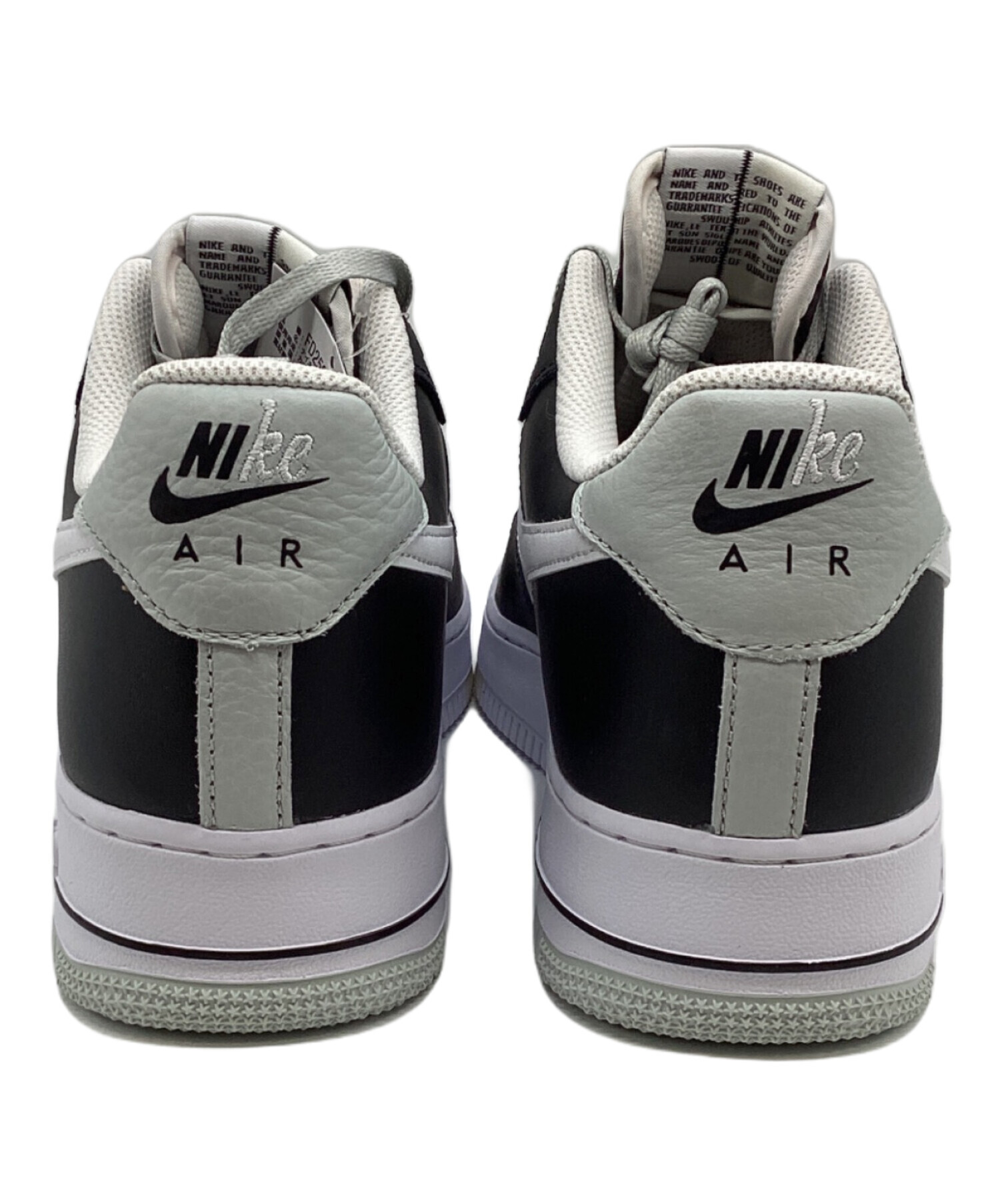 中古・古着通販】NIKE (ナイキ) スニーカー ブラック×ホワイト サイズ 