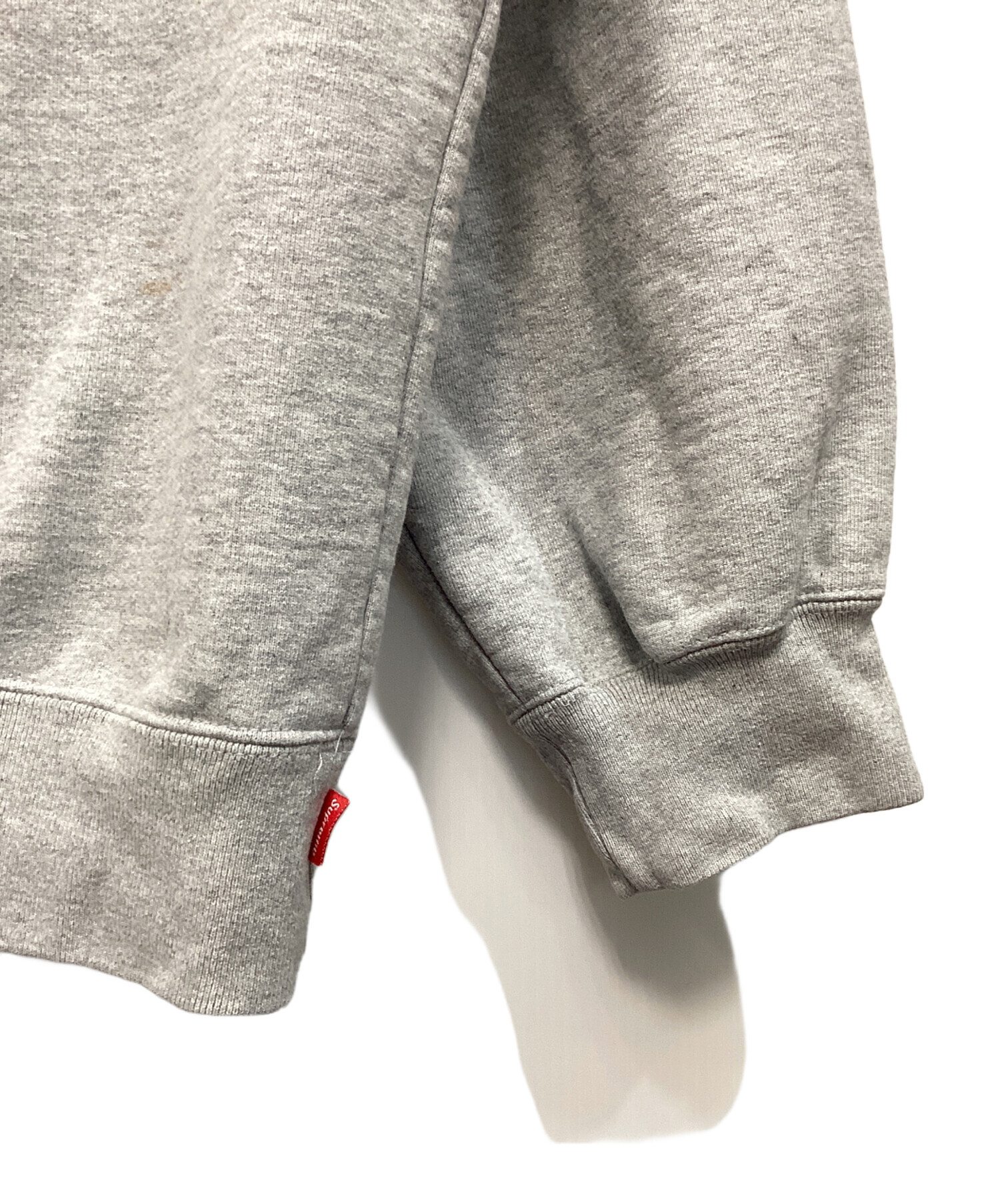 中古・古着通販】SUPREME (シュプリーム) プルオーバーパーカー グレー