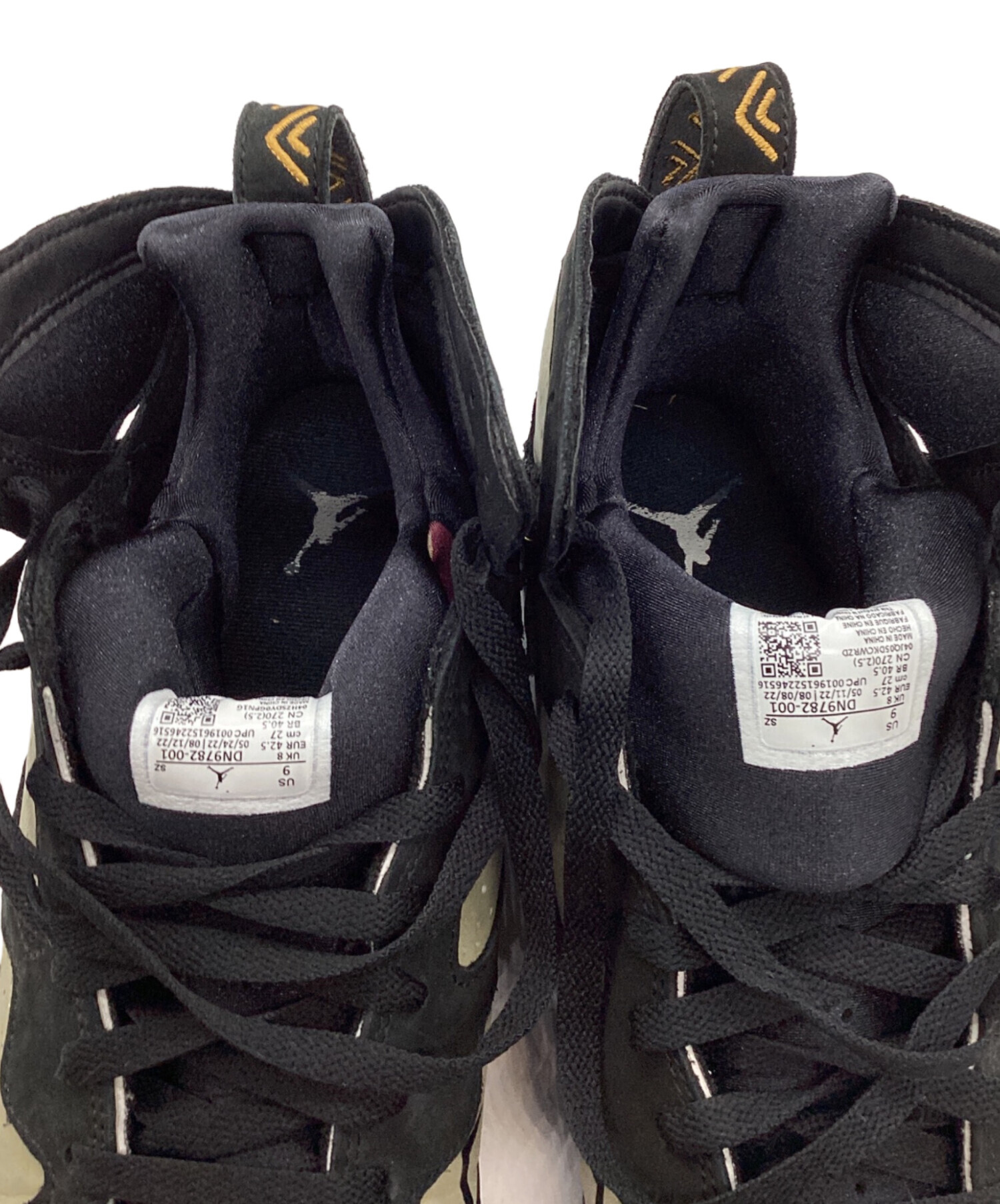 中古・古着通販】NIKE (ナイキ) Air Jordan 7 Retro Olive ブラック 