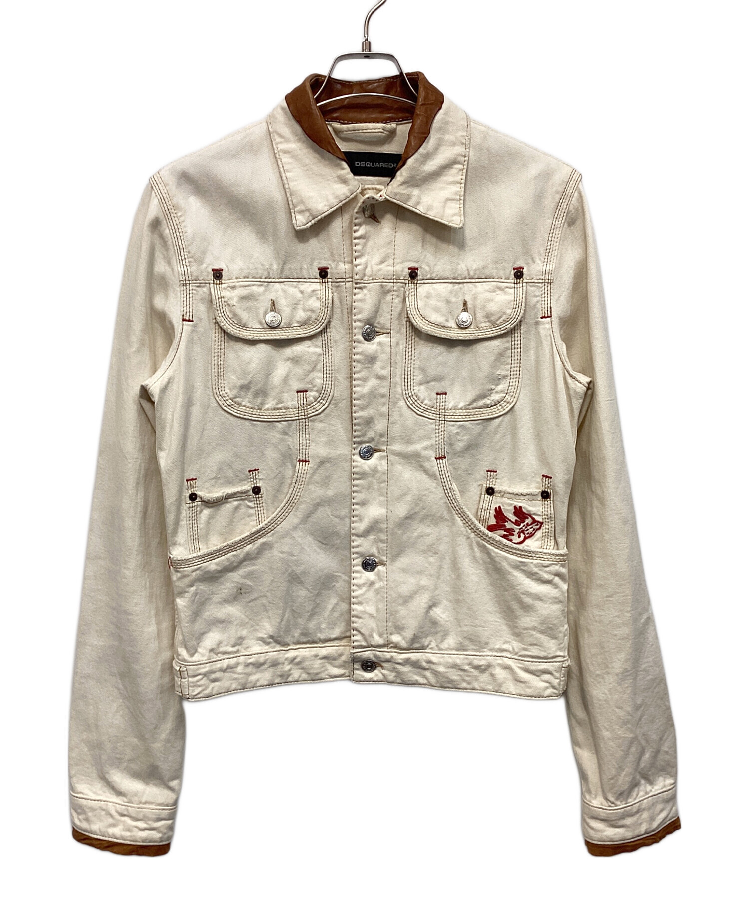 中古・古着通販】DSQUARED2 (ディースクエアード) デニムジャケット 