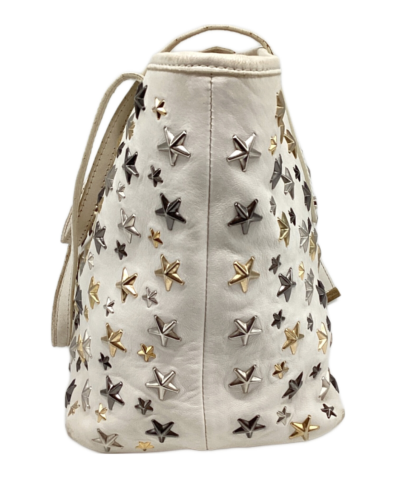 中古・古着通販】JIMMY CHOO (ジミーチュウ) 星型スタッズトートバッグ