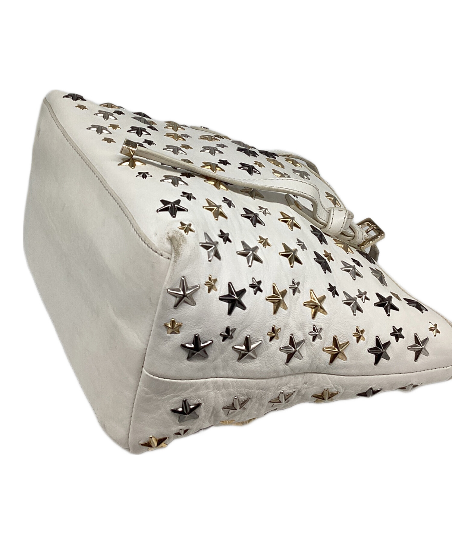 中古・古着通販】JIMMY CHOO (ジミーチュウ) 星型スタッズトートバッグ