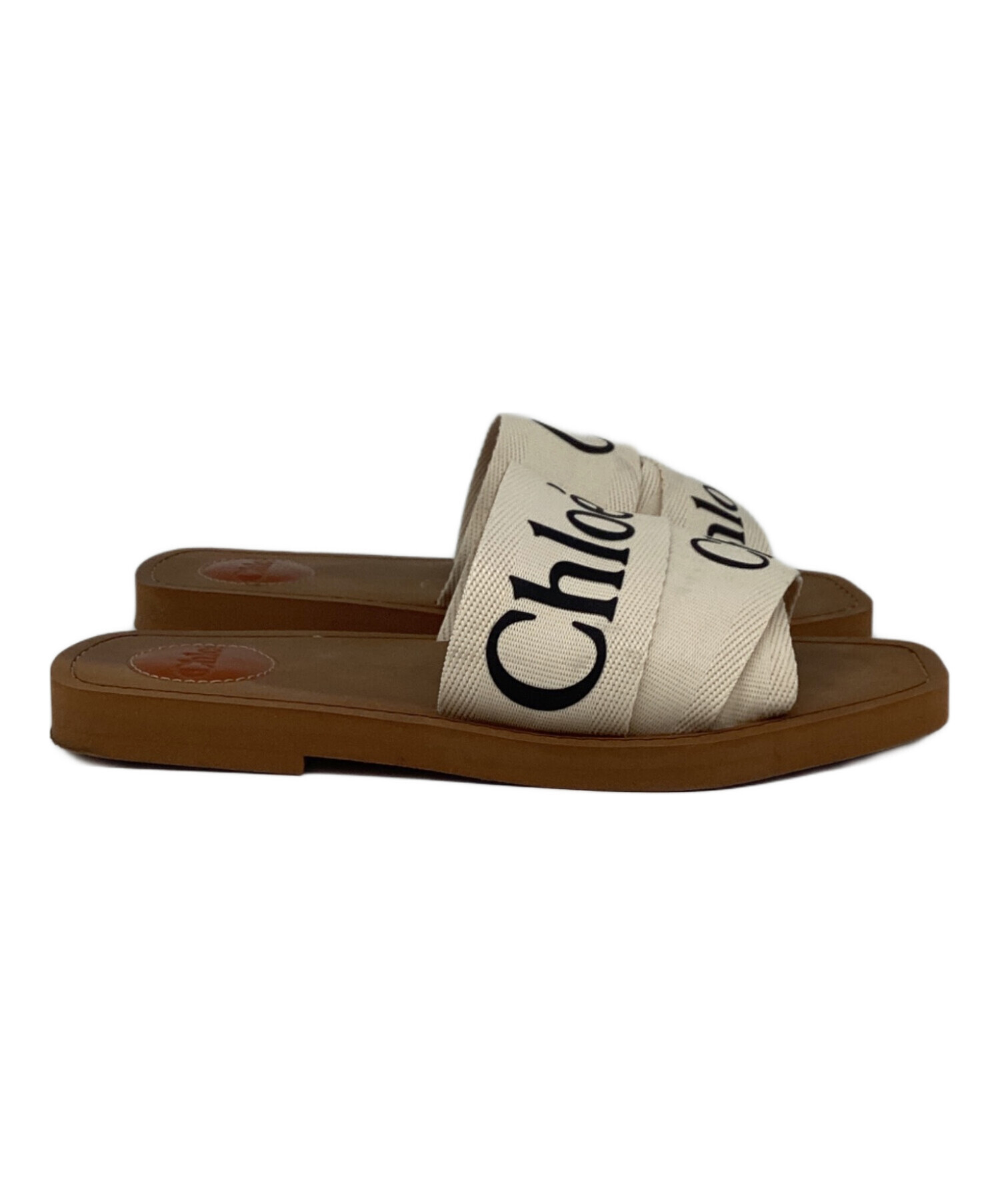中古・古着通販】Chloe (クロエ) サンダル ベージュ サイズ:37 