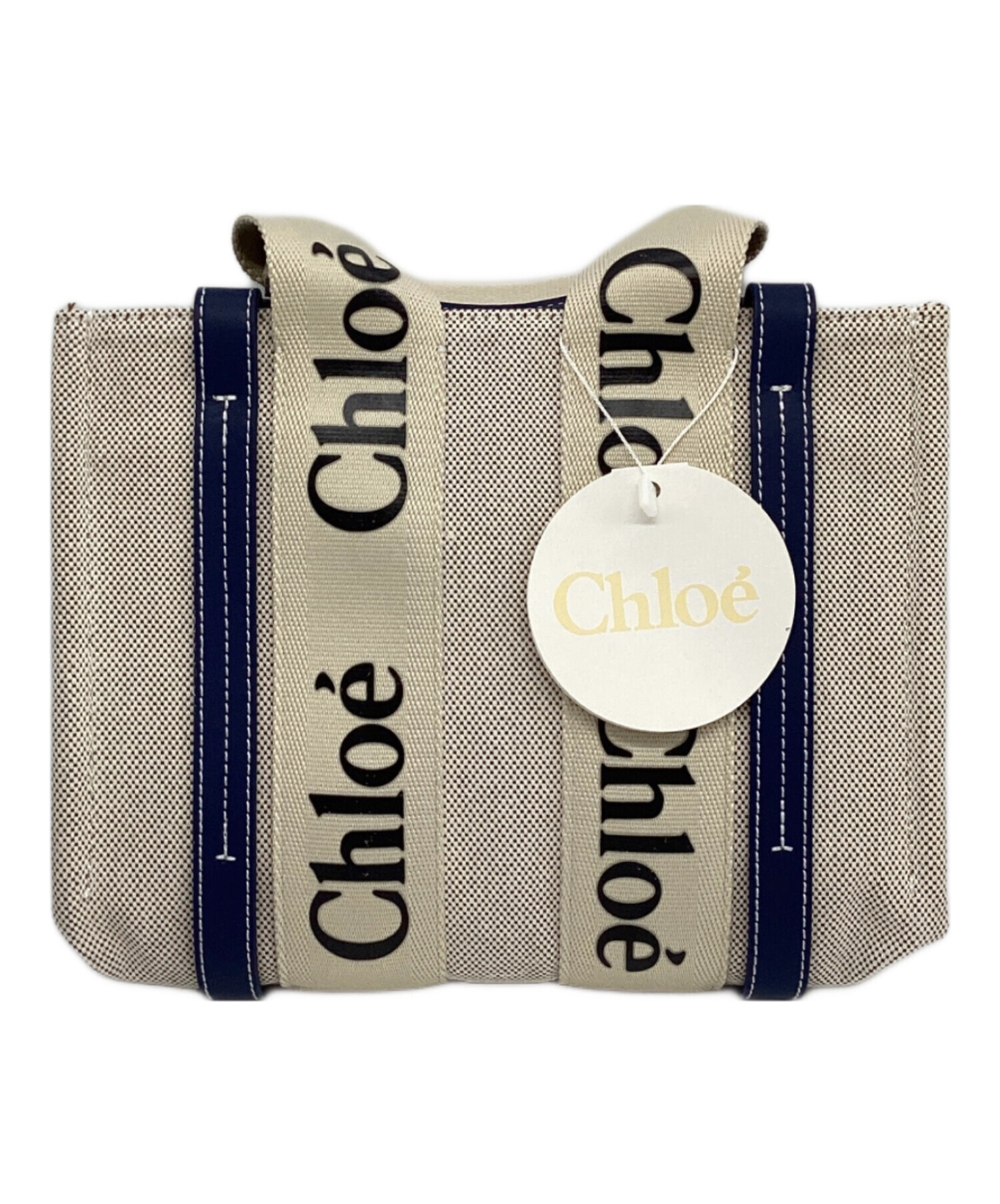 中古・古着通販】Chloe (クロエ) スモールトートバッグ ホワイト 