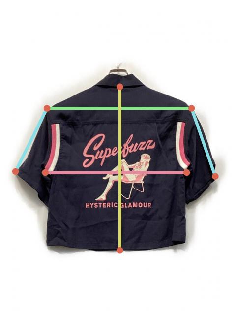 HYSTERIC GLAMOUR - ヒステリックグラマーSUPER  FUZZ ボウリングシャツ 中古・古着通販】Hysteric Glamour (ヒステリックグラマー) SUPER FUZZ