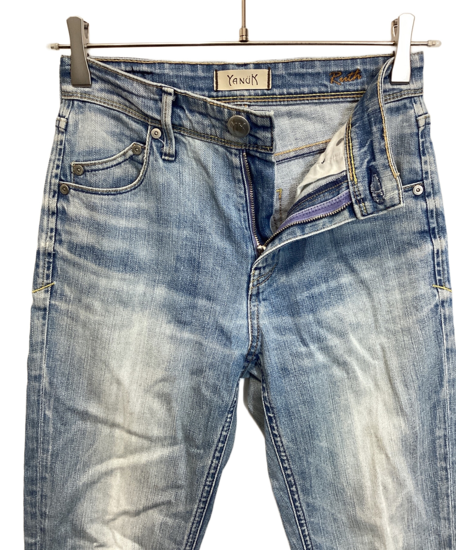 中古・古着通販】YANUK (ヤヌーク) デニムスキニーパンツ