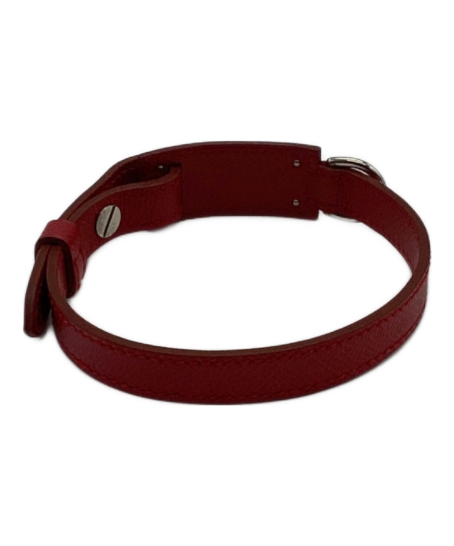 中古・古着通販】HERMES (エルメス) 犬用首輪 レッド｜ブランド・古着