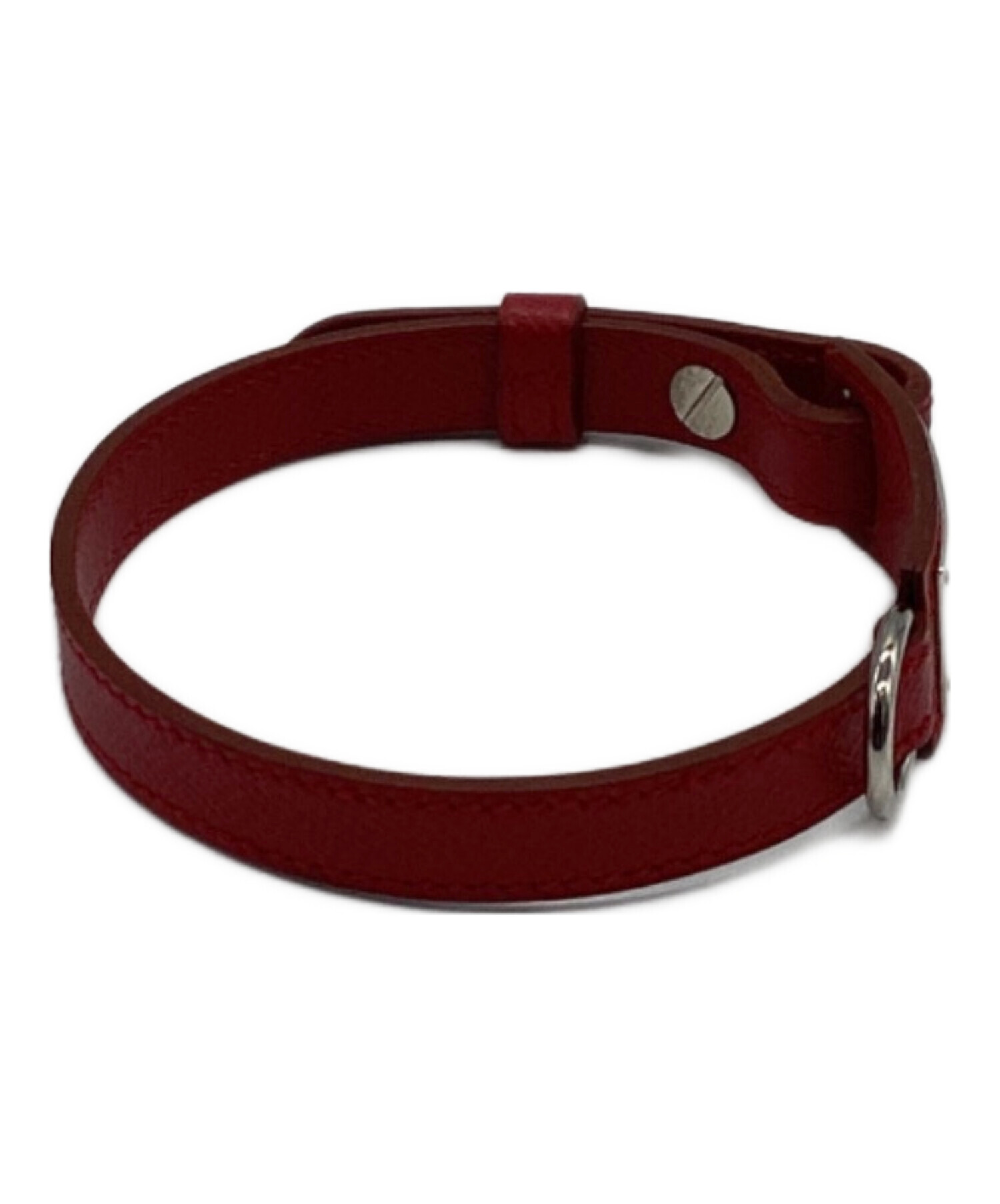 中古・古着通販】HERMES (エルメス) 犬用首輪 レッド｜ブランド・古着