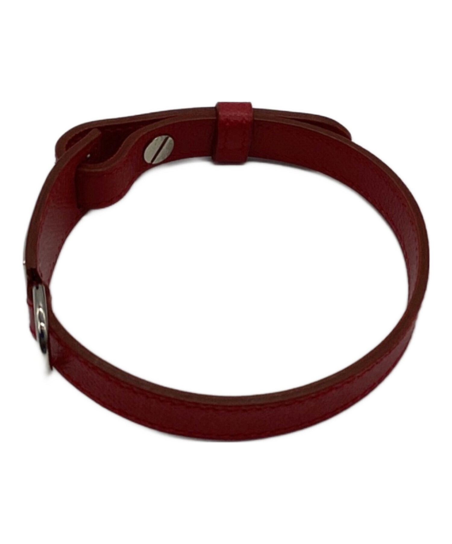 中古・古着通販】HERMES (エルメス) 犬用首輪 レッド｜ブランド・古着