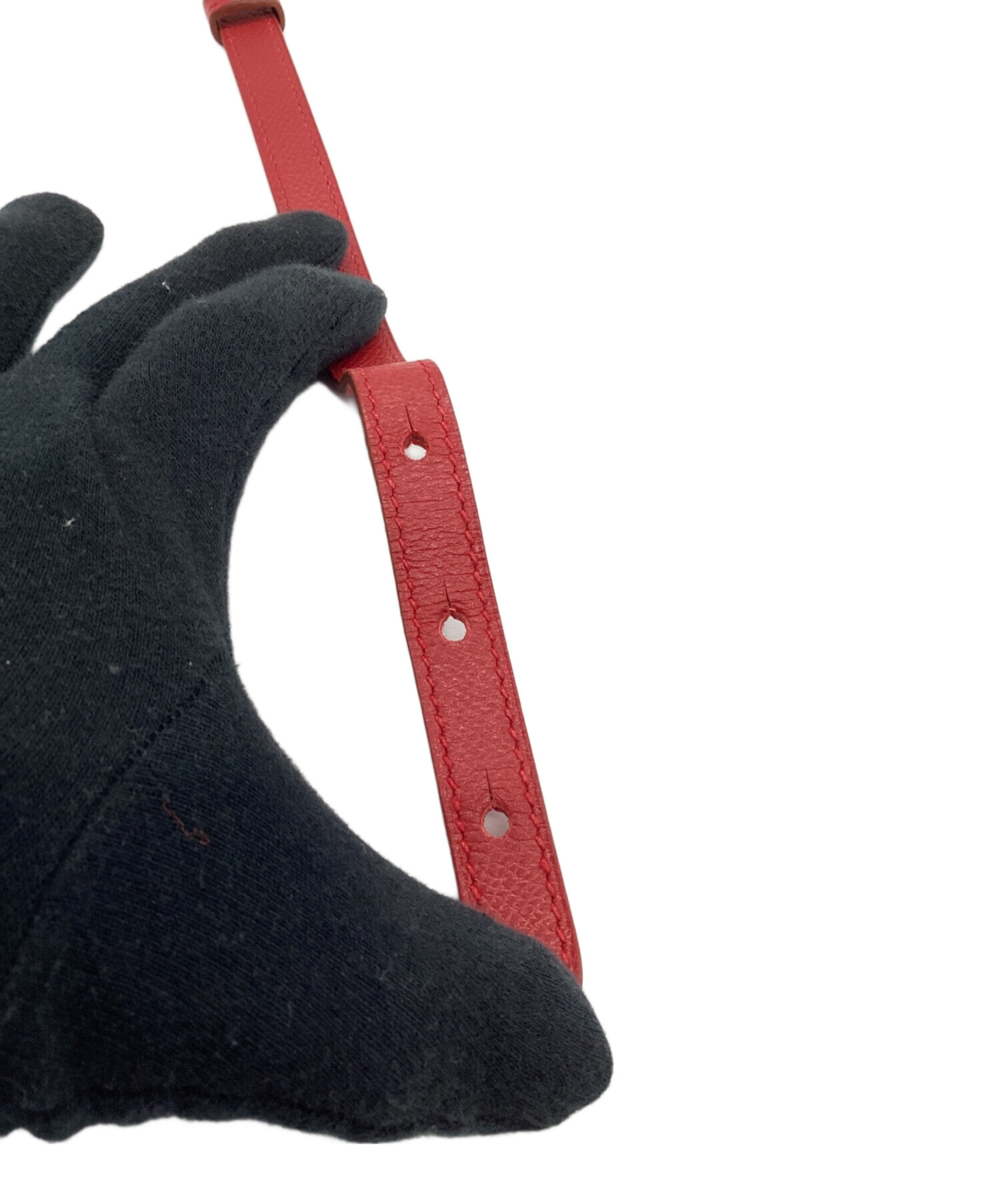 中古・古着通販】HERMES (エルメス) 犬用首輪 レッド｜ブランド・古着