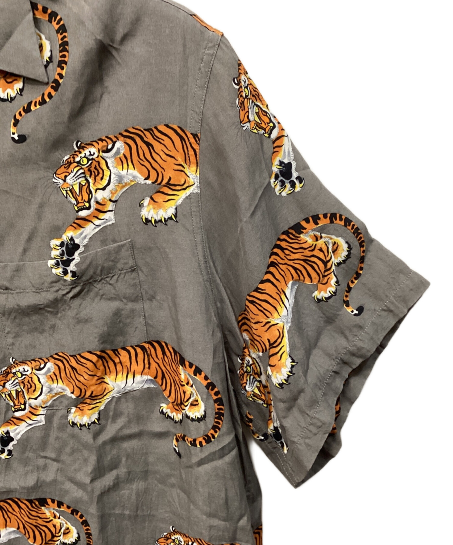 中古・古着通販】WACKO MARIA (ワコマリア) アロハシャツ グレー