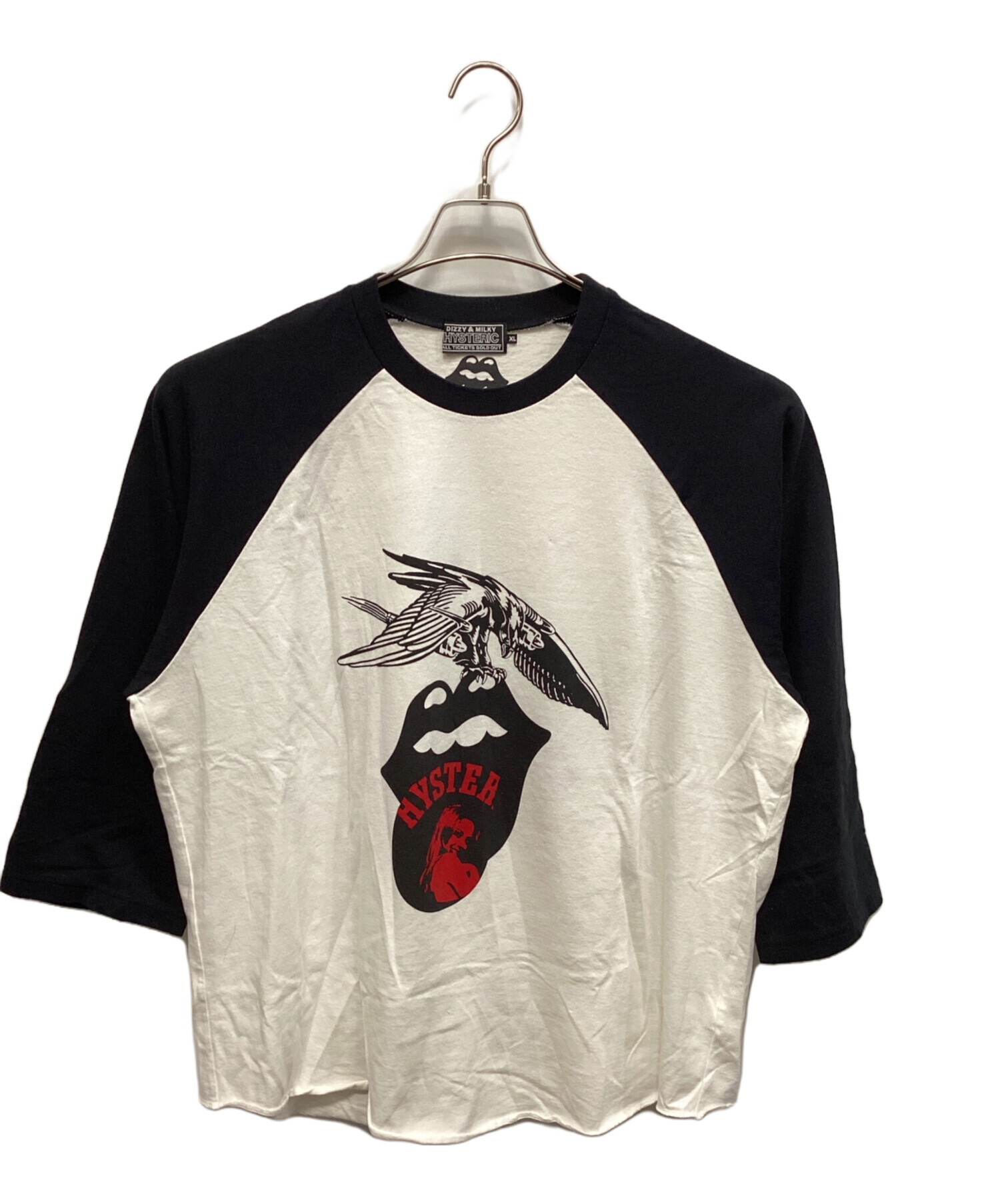 中古・古着通販】Hysteric Glamour (ヒステリックグラマー) 7分袖T 