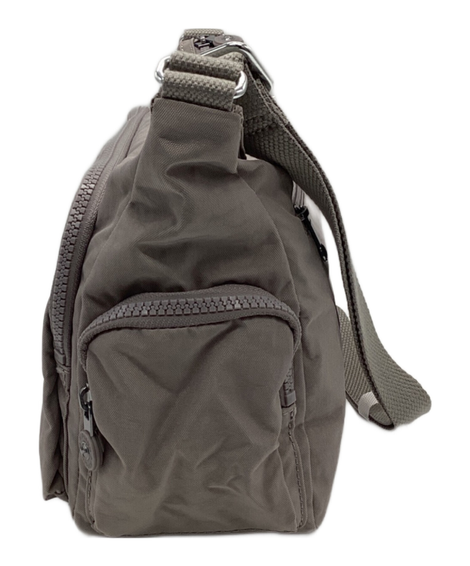 中古・古着通販】Kipling (キプリング) ショルダーバッグ グレー 未 