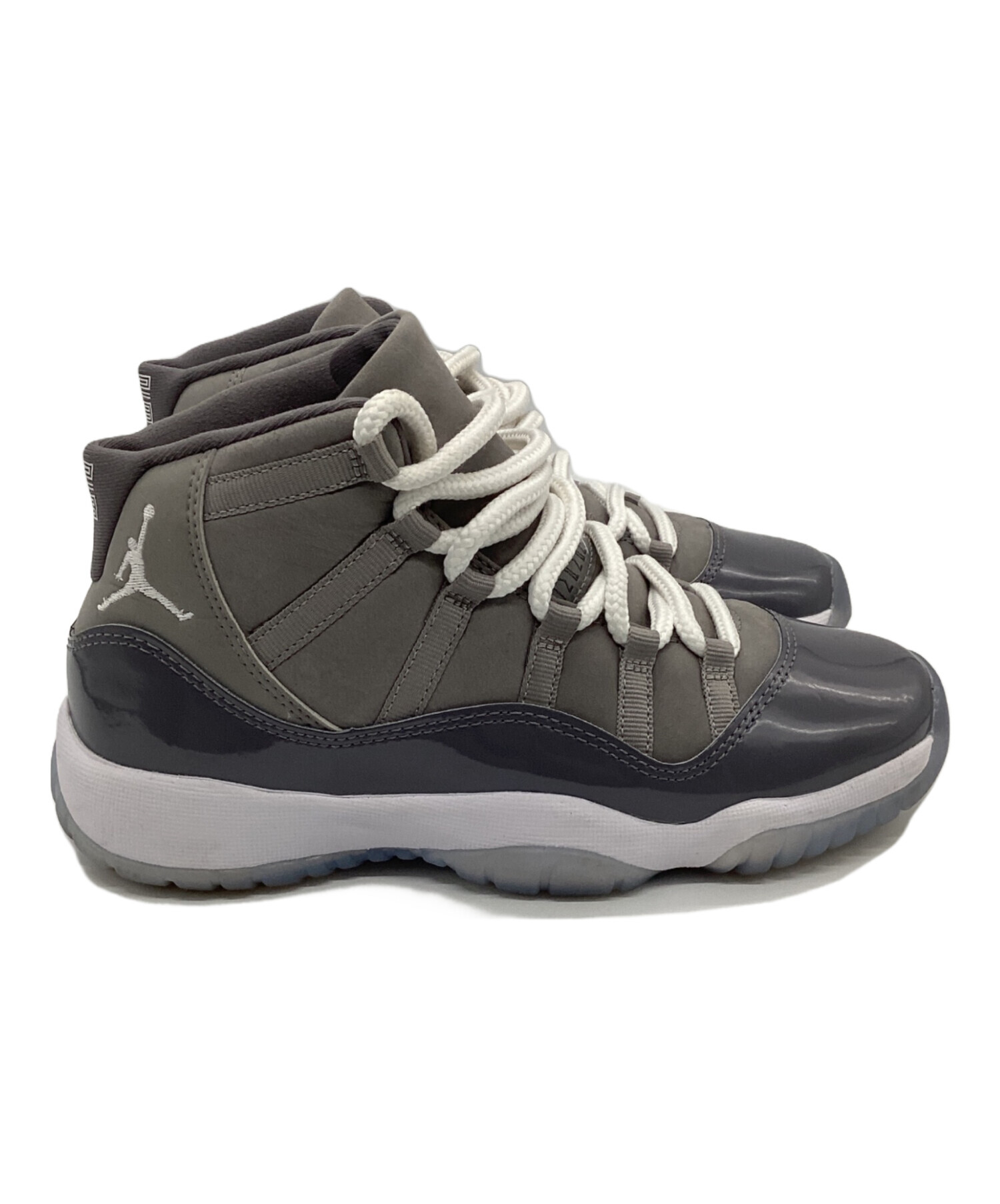 中古・古着通販】NIKE (ナイキ) AIR JORDAN 11 RETRO GS グレー サイズ 