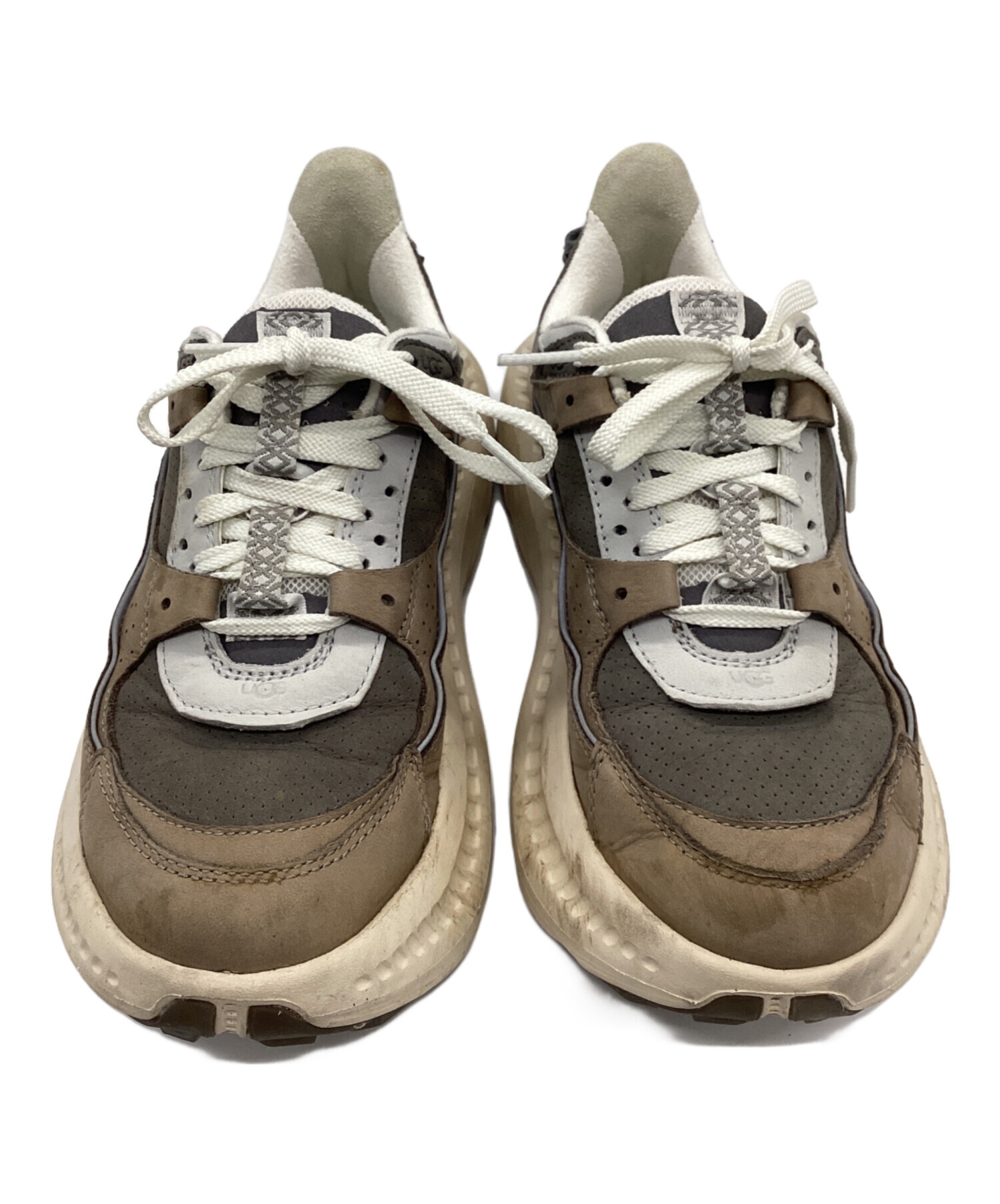 中古・古着通販】UGG (アグ) スニーカー ブラウン×グレー サイズ:23cm