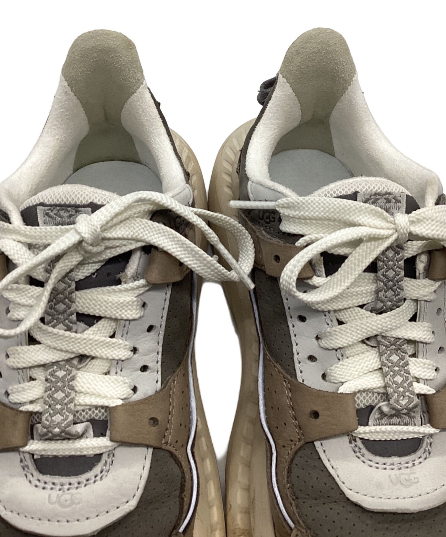 中古・古着通販】UGG (アグ) スニーカー ブラウン×グレー サイズ:23cm