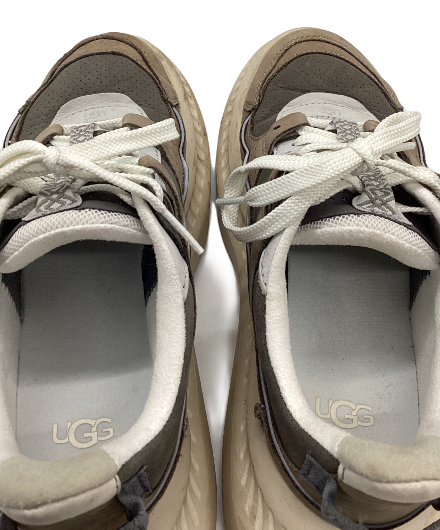 中古・古着通販】UGG (アグ) スニーカー ブラウン×グレー サイズ:23cm