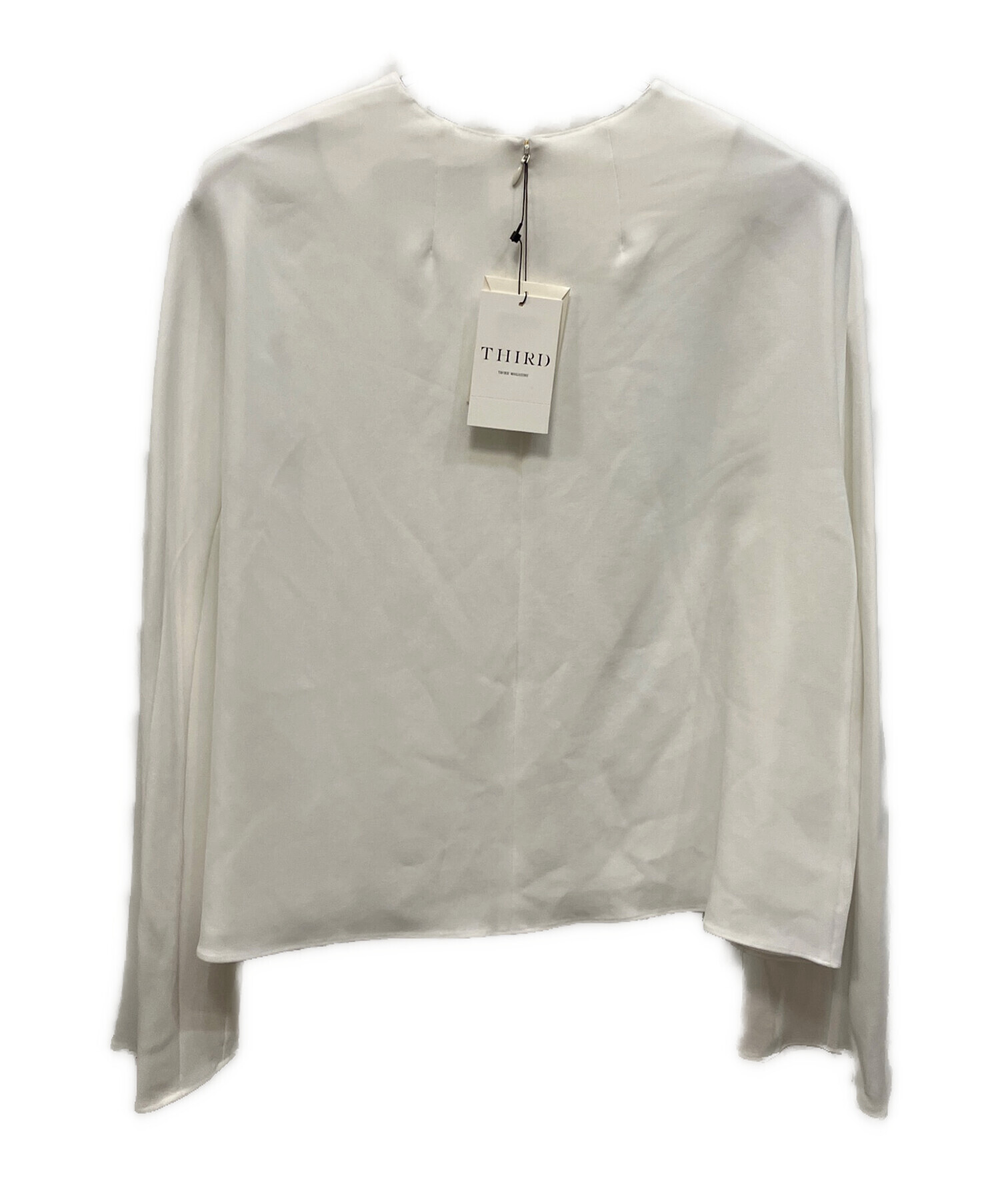 中古・古着通販】THIRD MAGAZINE (サードマガジン) ブラウス ホワイト