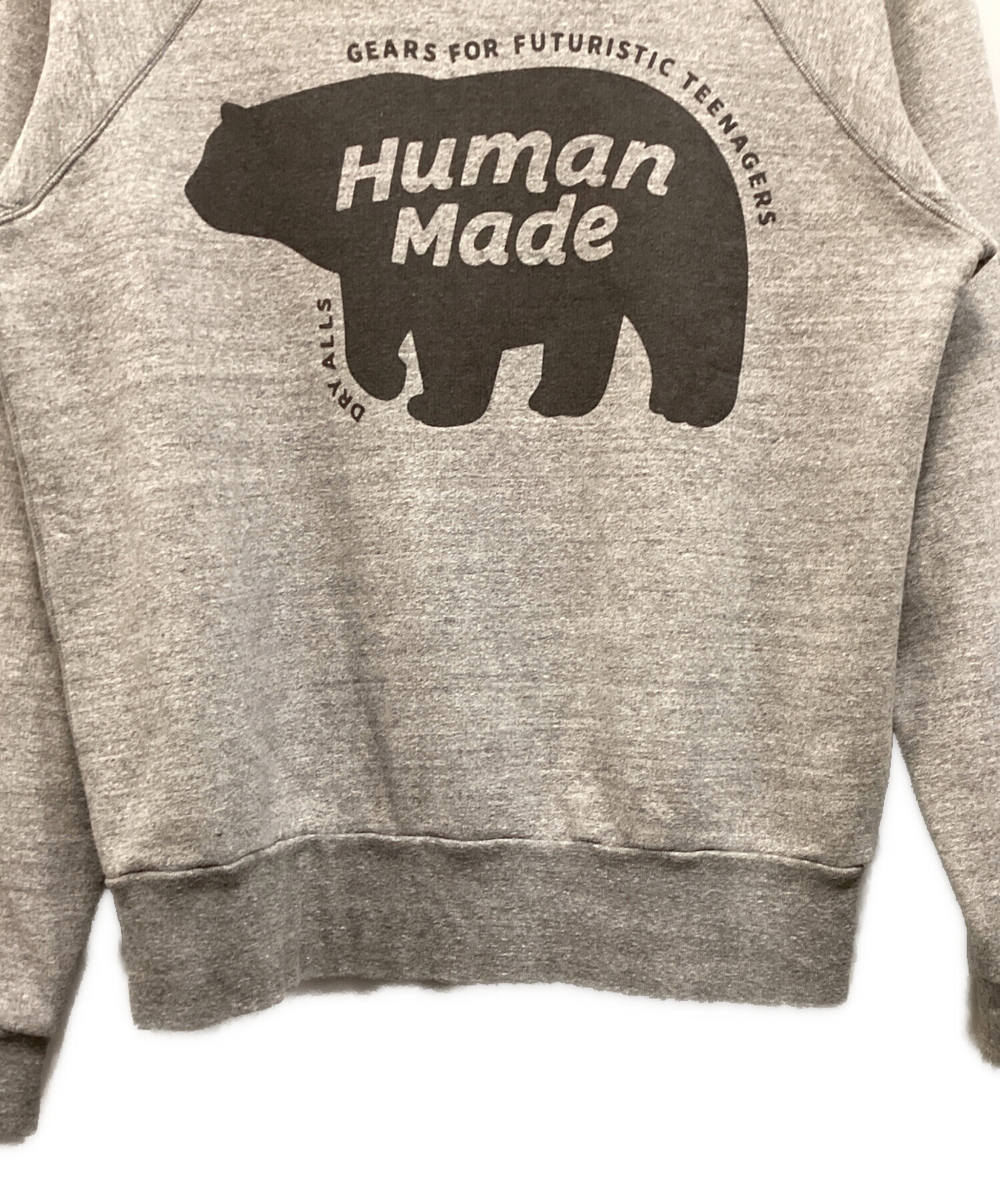 中古・古着通販】HUMAN MADE (ヒューマンメイド) スウェット グレー