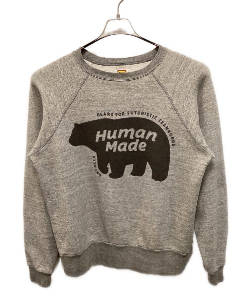 HUMAN MADE グレー スウェット トレーナー 希少 初期 中古・古着通販】HUMAN MADE (ヒューマンメイド) スウェット グレー