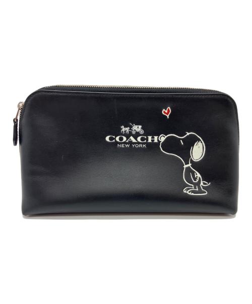 Coachコーチ 化粧 コスメティック ポーチ 新品未使用 箱 ショッパーあり COACH（コーチ） コーチギフトボックス付き COACH CCD34B チェリー