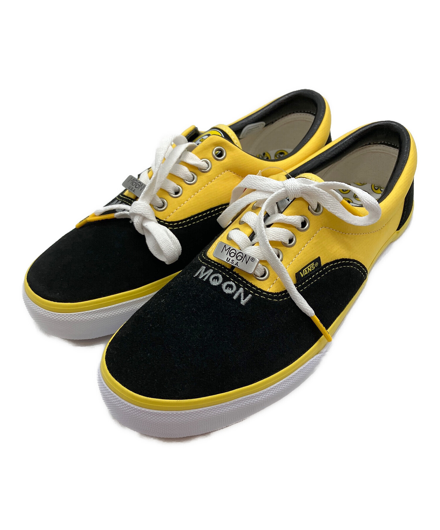 ムーンアイズVANSコラボ黒黄 中古・古着通販】VANS (ヴァンズ) MOONEYES (ムーンアイズ) HOTROD