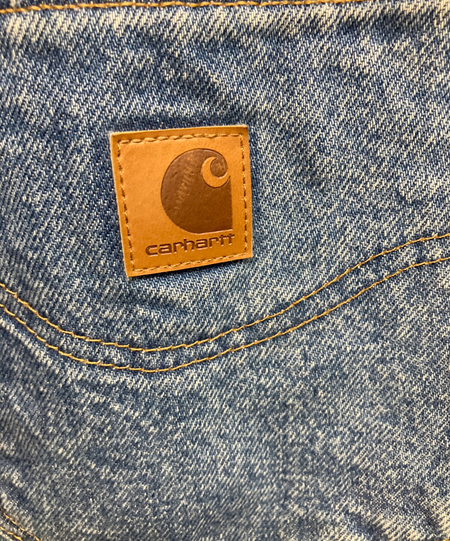 中古・古着通販】CarHartt (カーハート) デニムパンツ ブルー サイズ