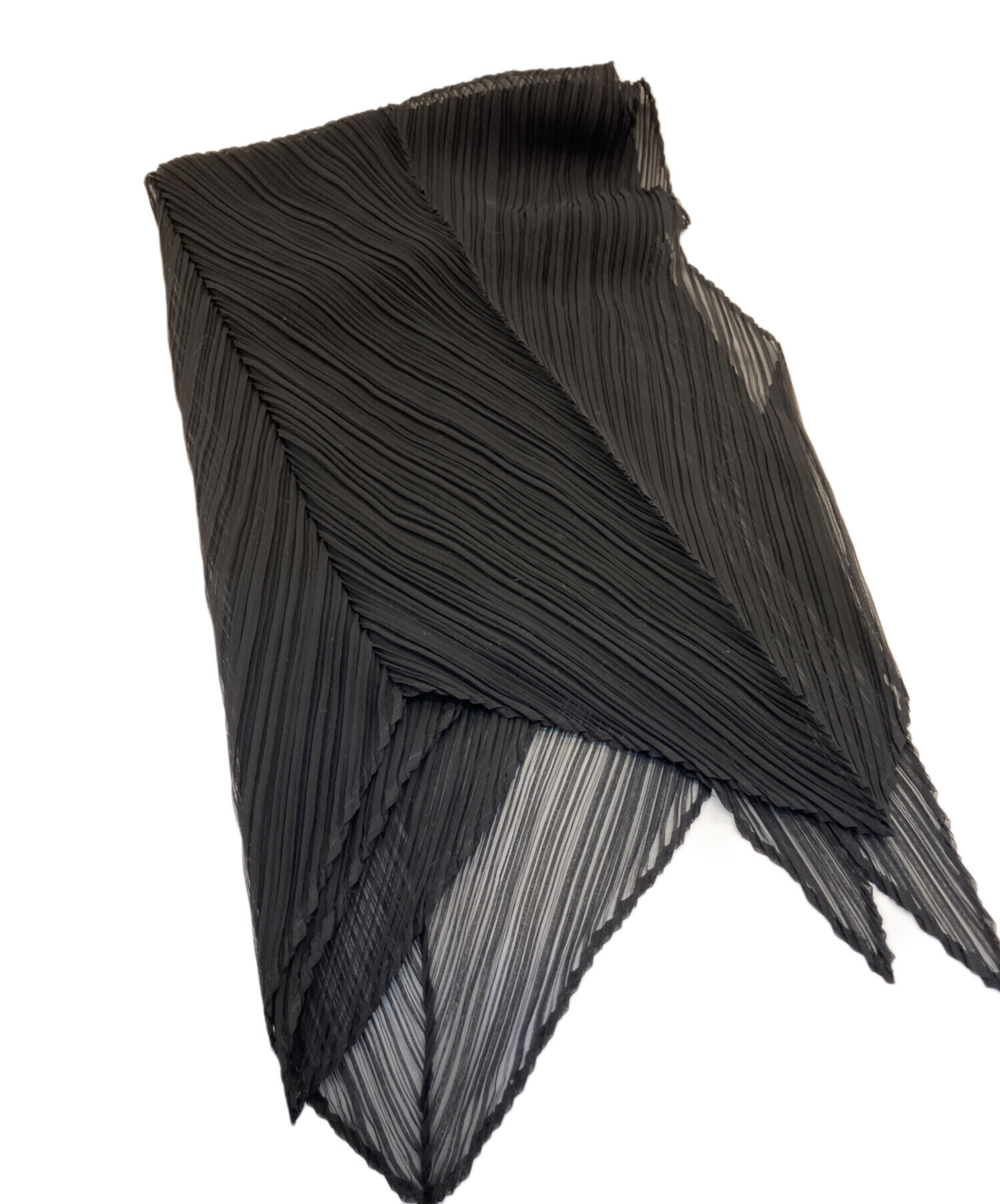 中古・古着通販】PLEATS PLEASE (プリーツプリーズ) ストール ブラック