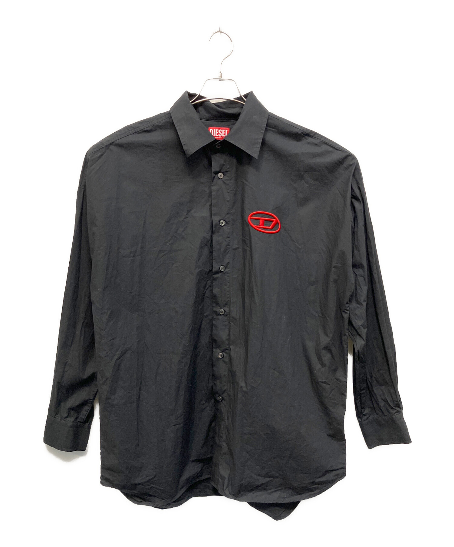 DIESEL ディーゼル ブラウス M 黒 【古着】【中古】【送料無料】 楽天市場】ディーゼル 中古（ブランドディーゼル）（シャツ・ブラウス