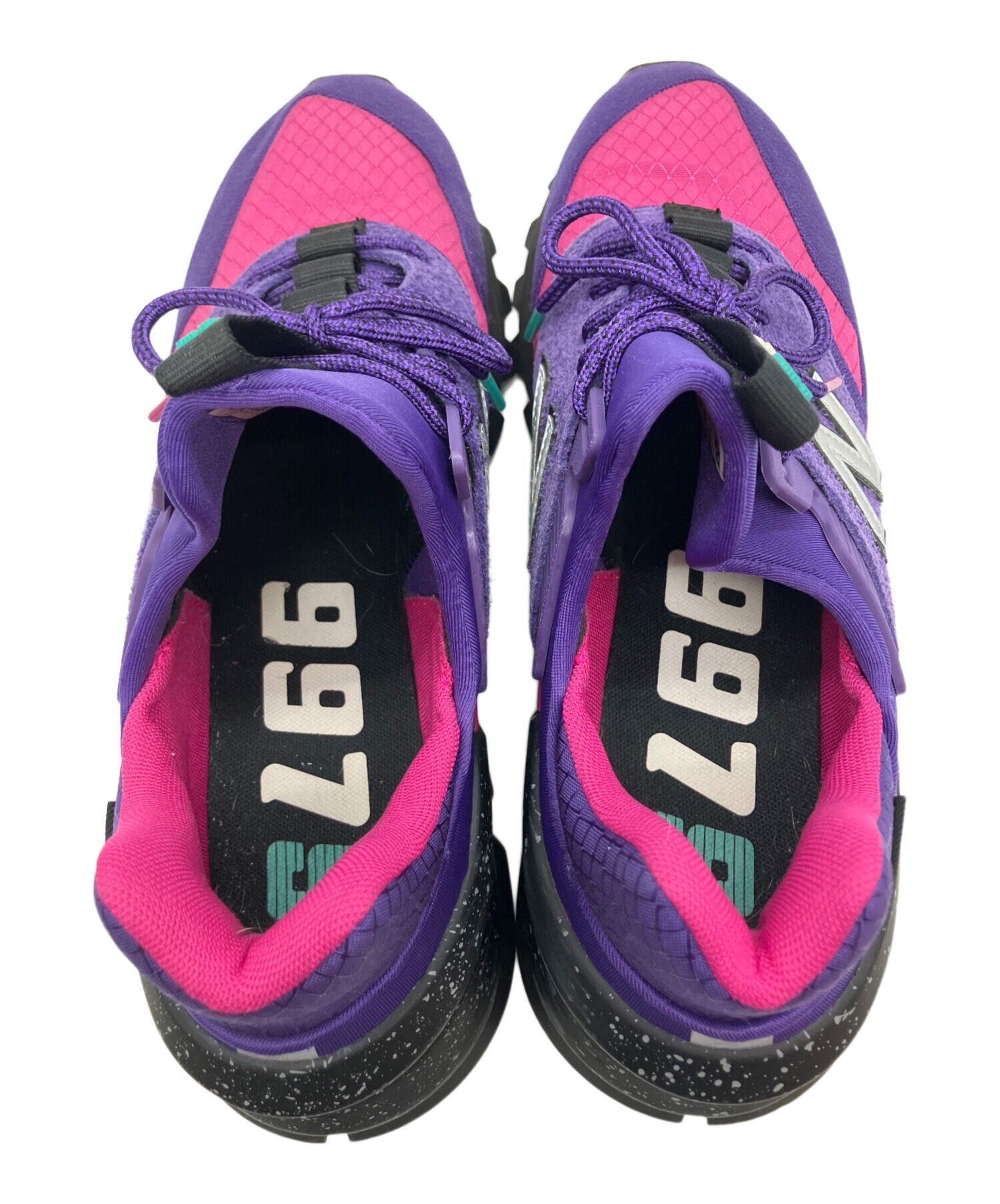 New Balance スニーカー パープル系22.0cm 中古・古着通販】NEW BALANCE (ニューバランス) スニーカー パープル