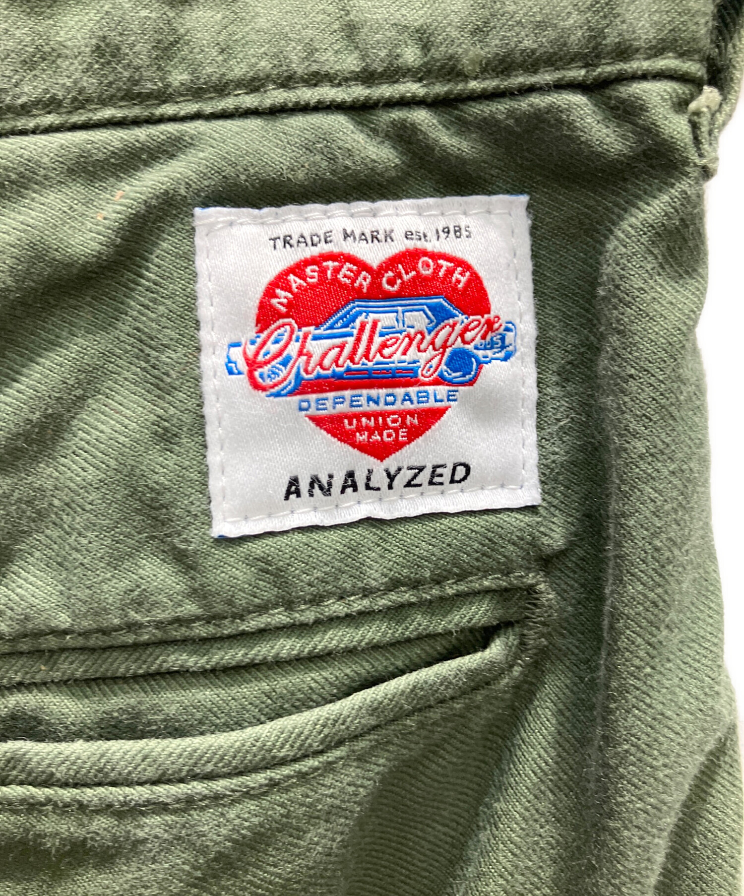 中古・古着通販】CHALLENGER (チャレンジャー) パンツ オリーブ サイズ