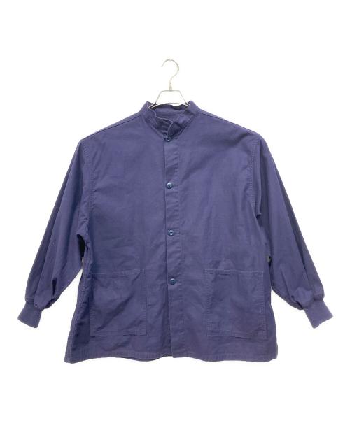 中古・古着通販】Needles (ニードルズ) バンドカラーシャツ パープル