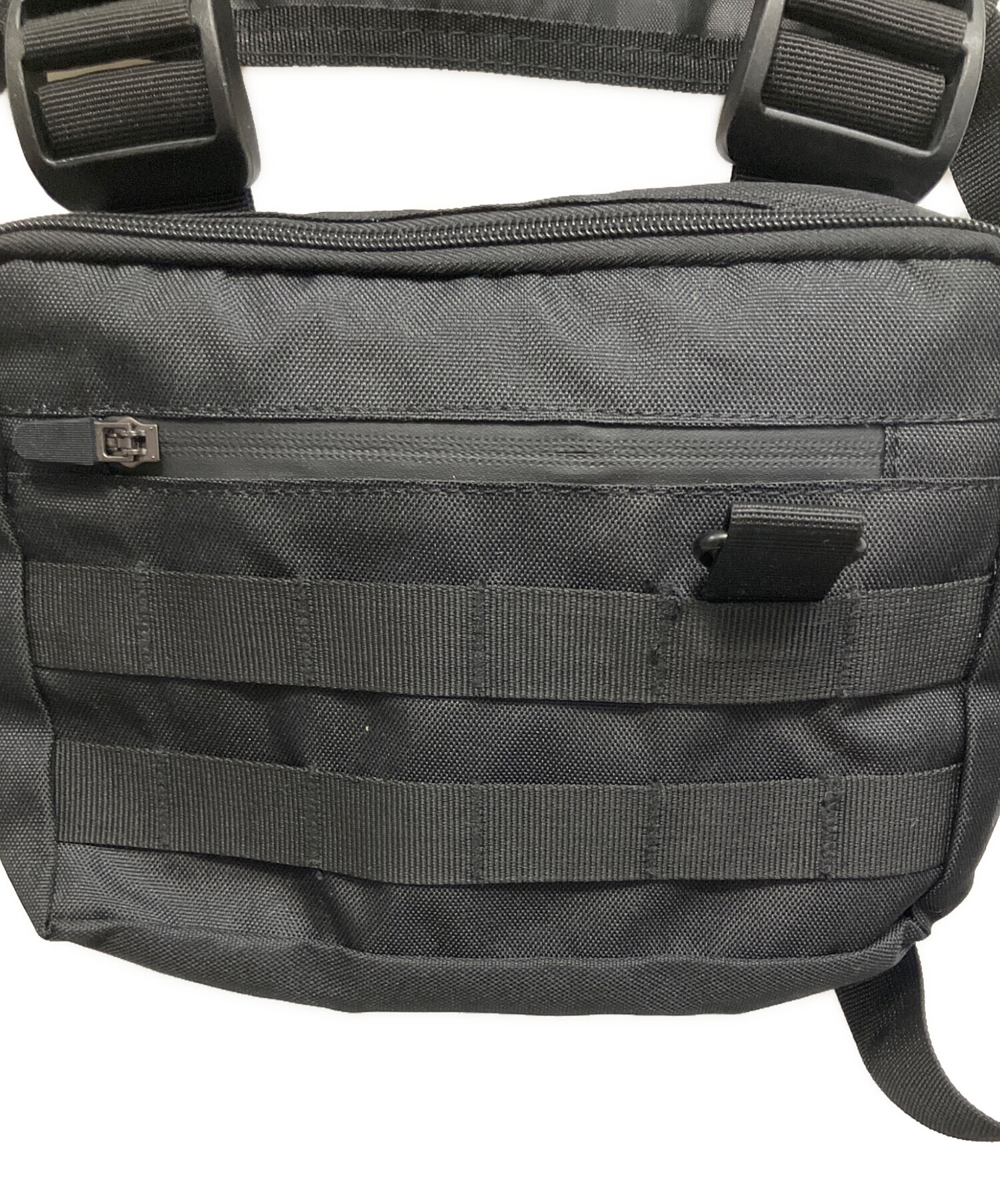中古・古着通販】ASRV (エーエスアールブイ) チェストバッグ ブラック 