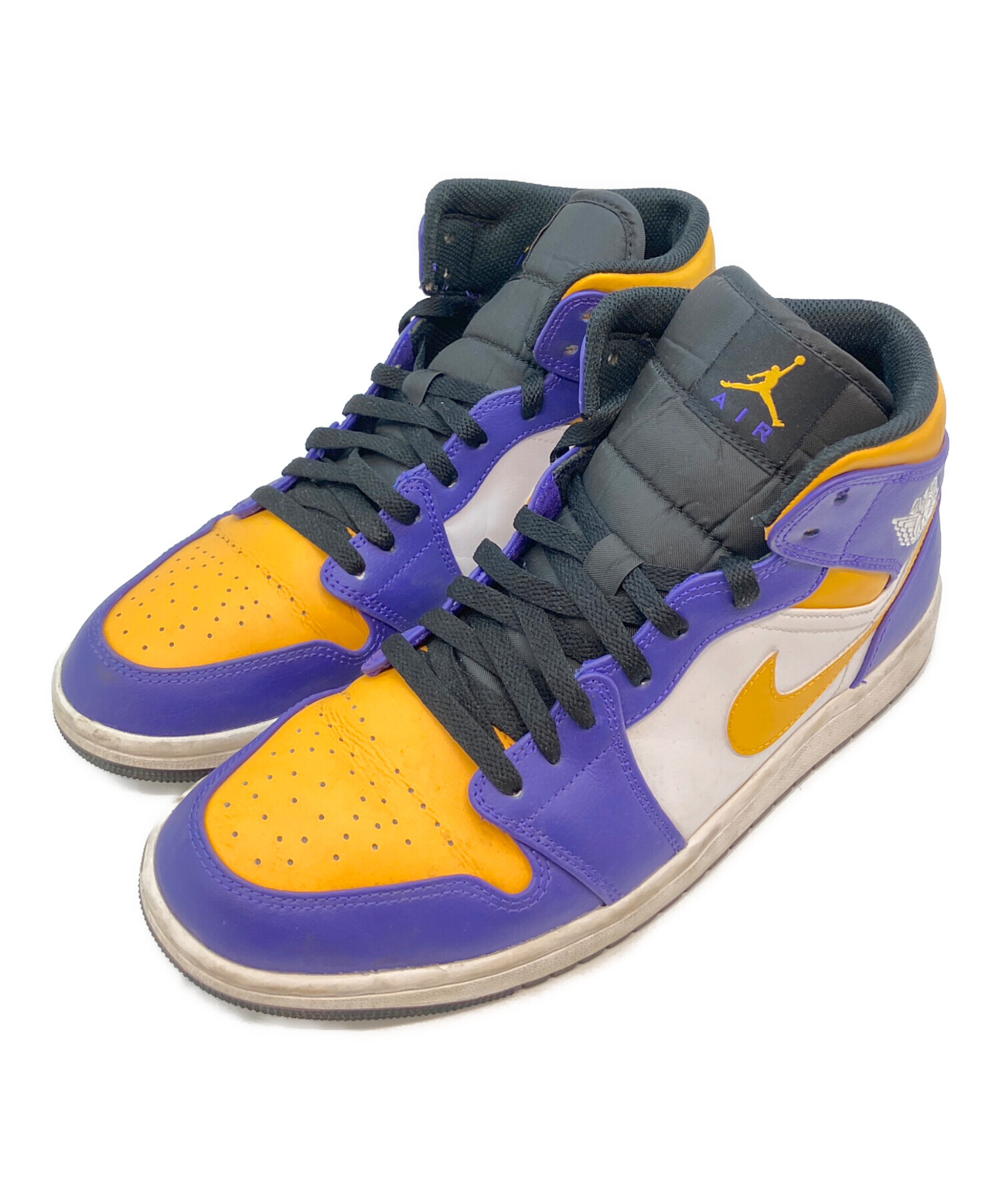 中古・古着通販】NIKE (ナイキ) ハイカットスニーカー パープル サイズ 