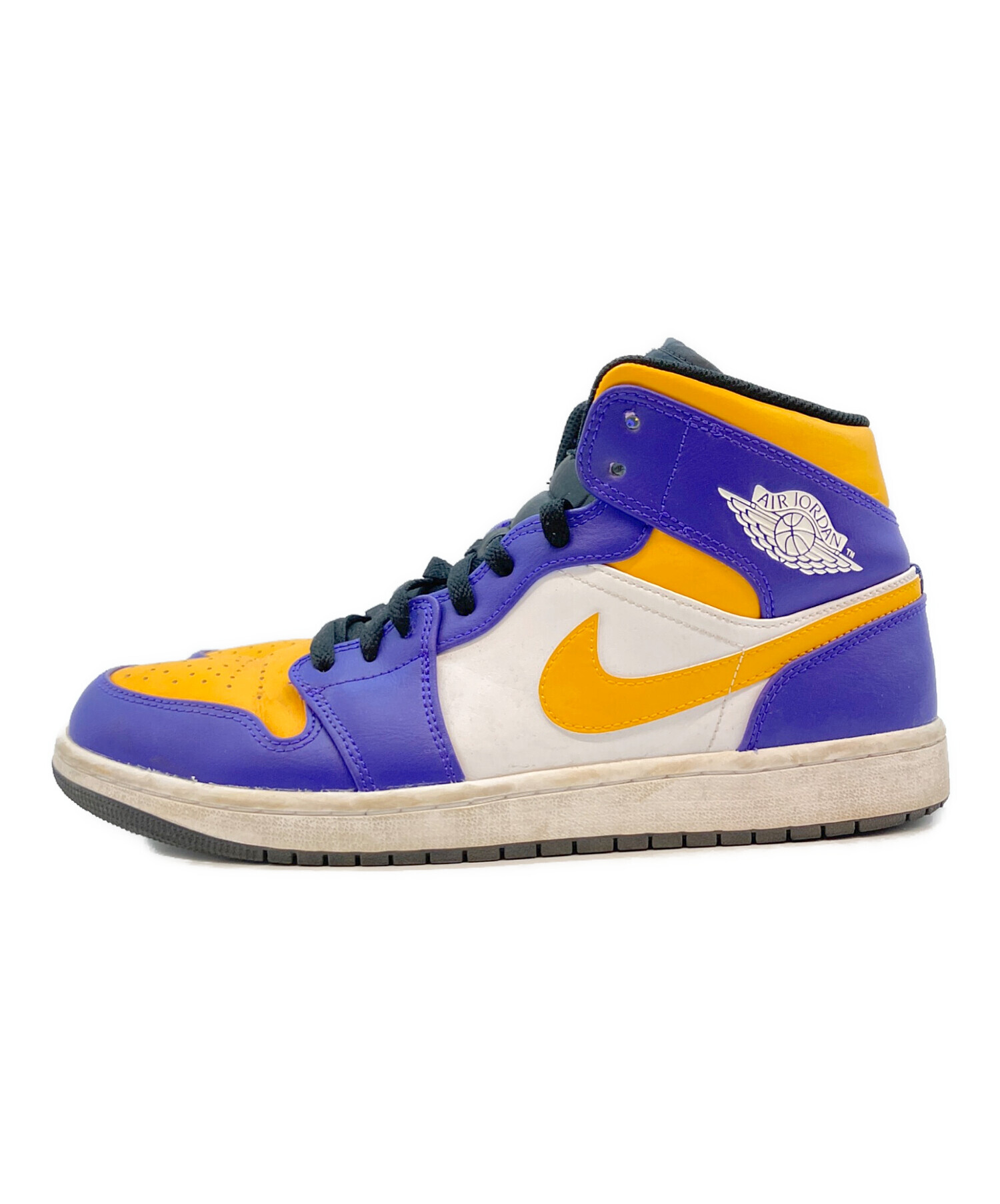 中古・古着通販】NIKE (ナイキ) ハイカットスニーカー パープル サイズ