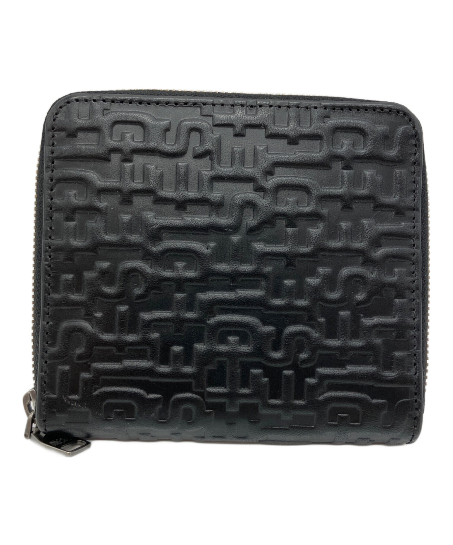 わ*ん様 未使用品　DIESEL 現行　折り財布 送料、無料 Diesel ロゴ 三つ折り財布 ブラック 【公式通販】 小物