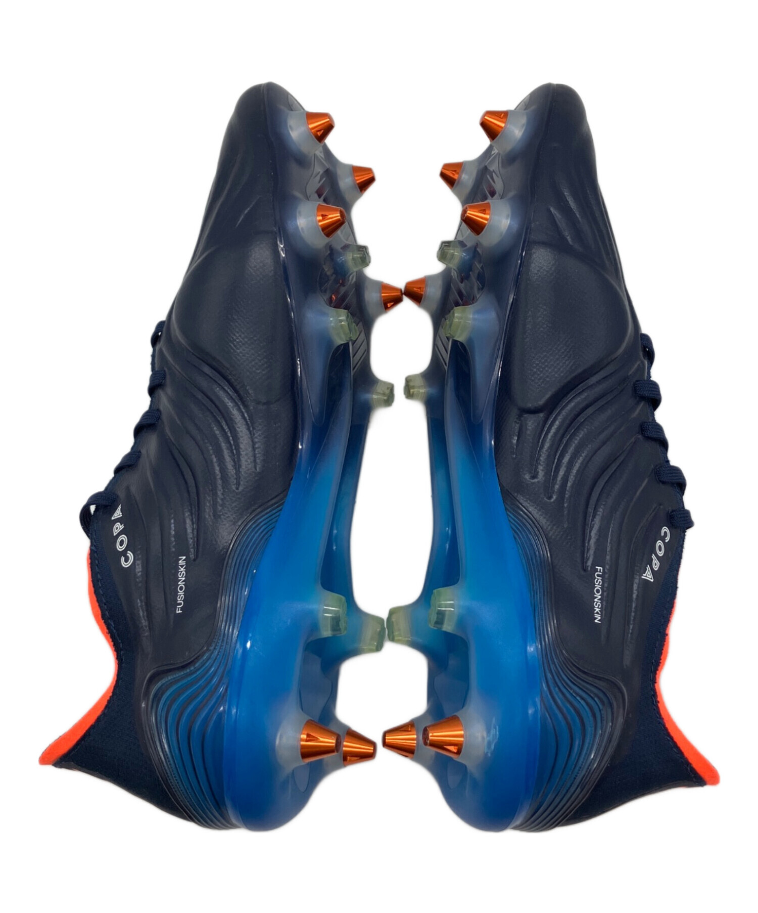 中古・古着通販】adidas (アディダス) サッカースパイク ブルー サイズ