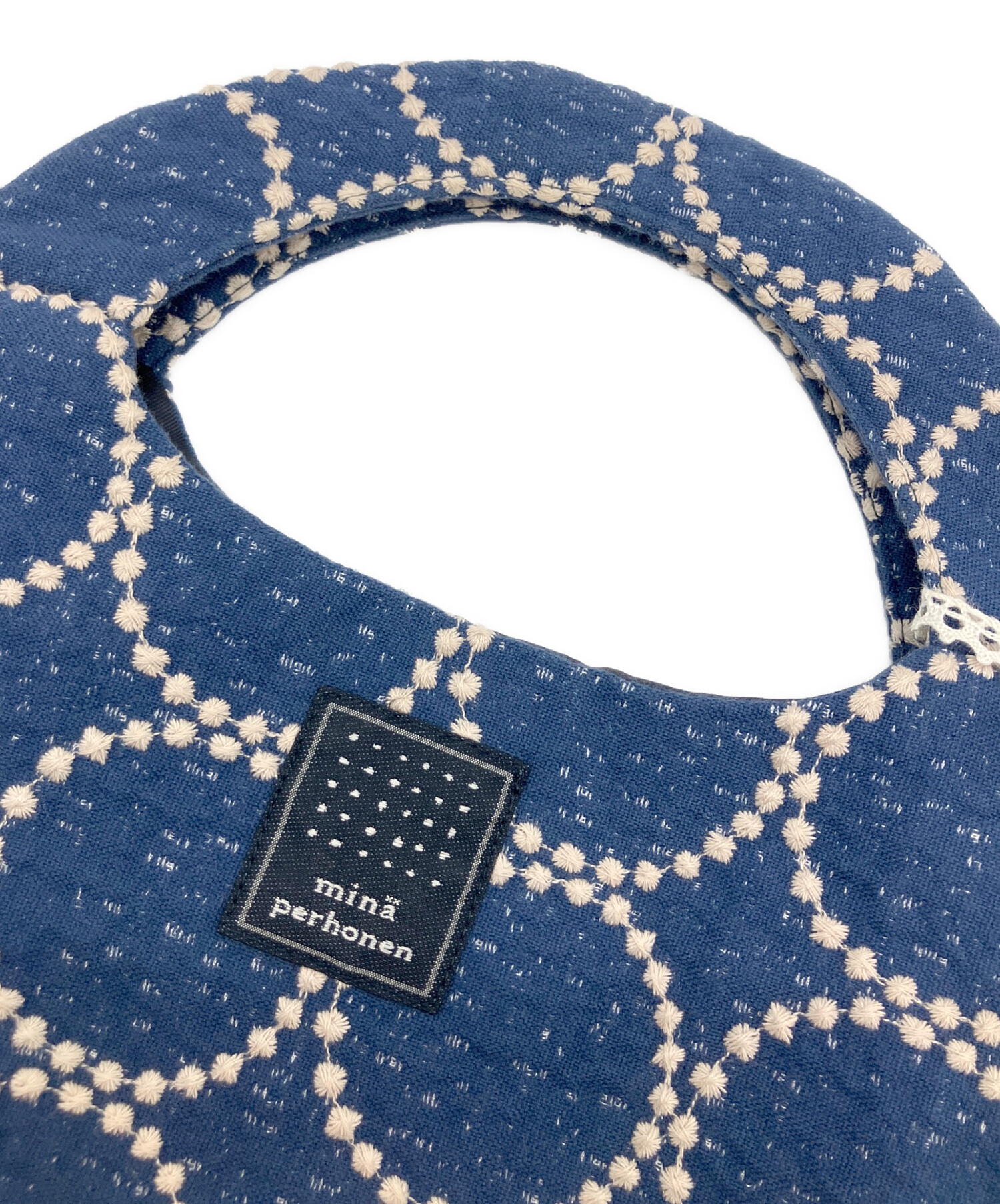 中古・古着通販】mina perhonen (ミナ ペルホネン) エッグバッグ