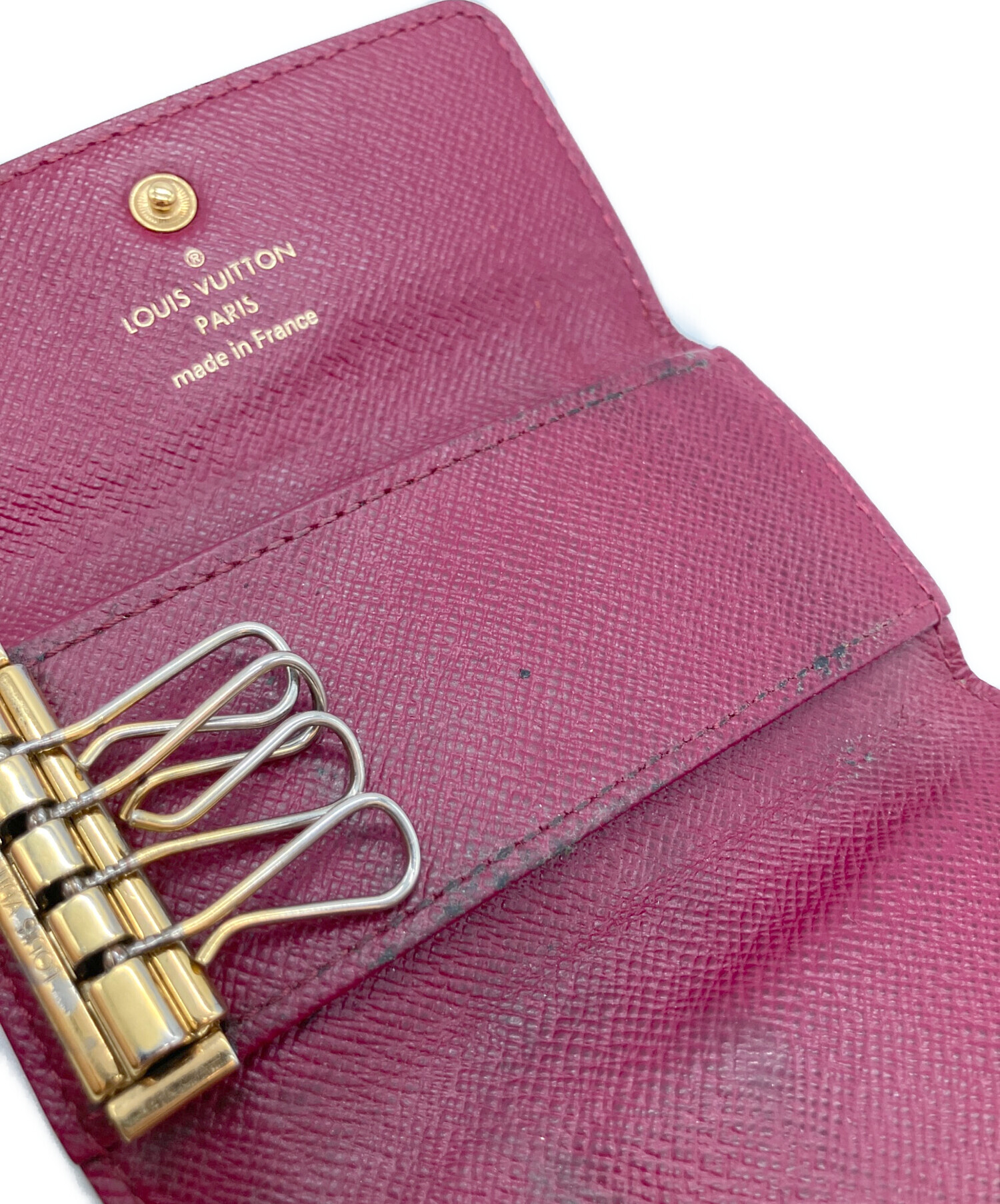 中古・古着通販】LOUIS VUITTON (ルイ ヴィトン) キーケース ブラウン