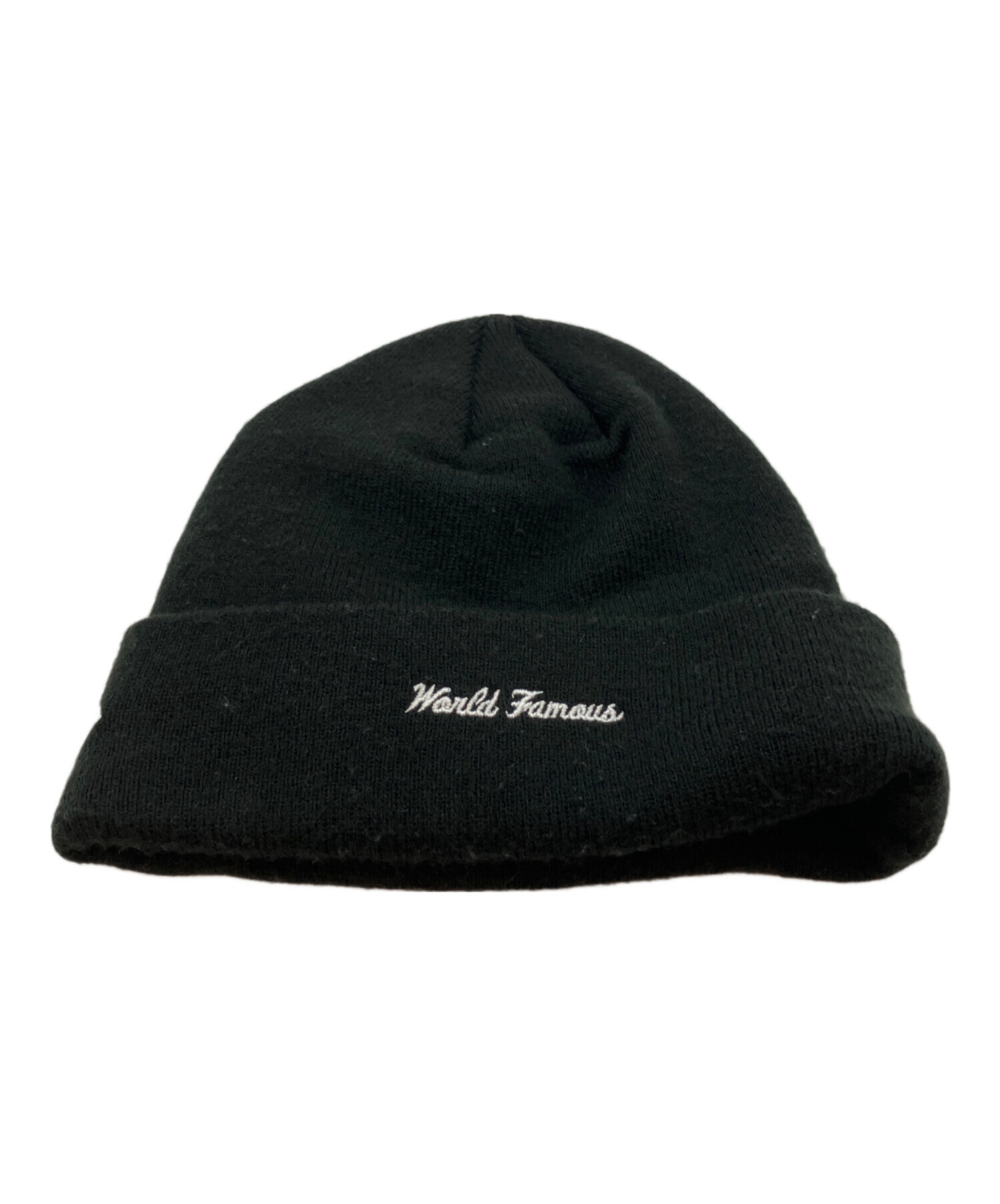 帽子 Sup Classic Logo Chunky Ribbed Beanie 黒
